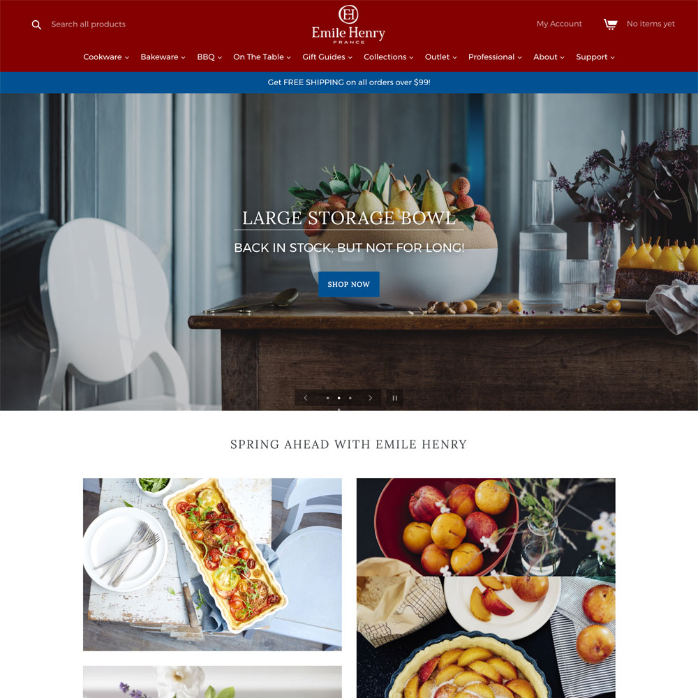 Emile Henry Design & Development