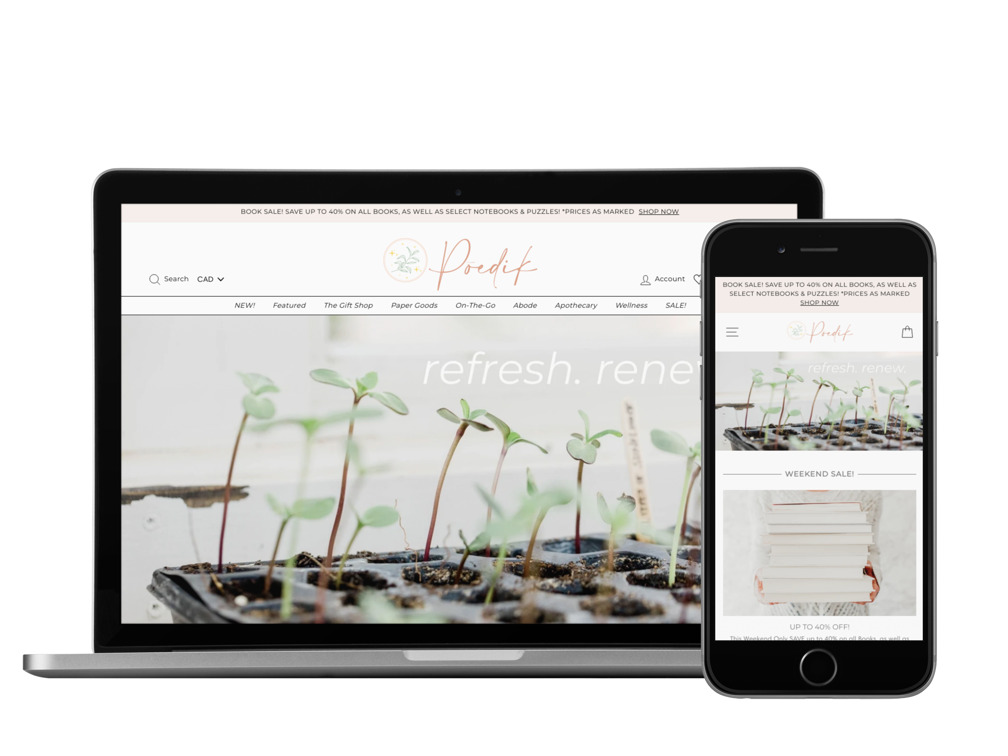 Full Shopify Store Build screenshot
