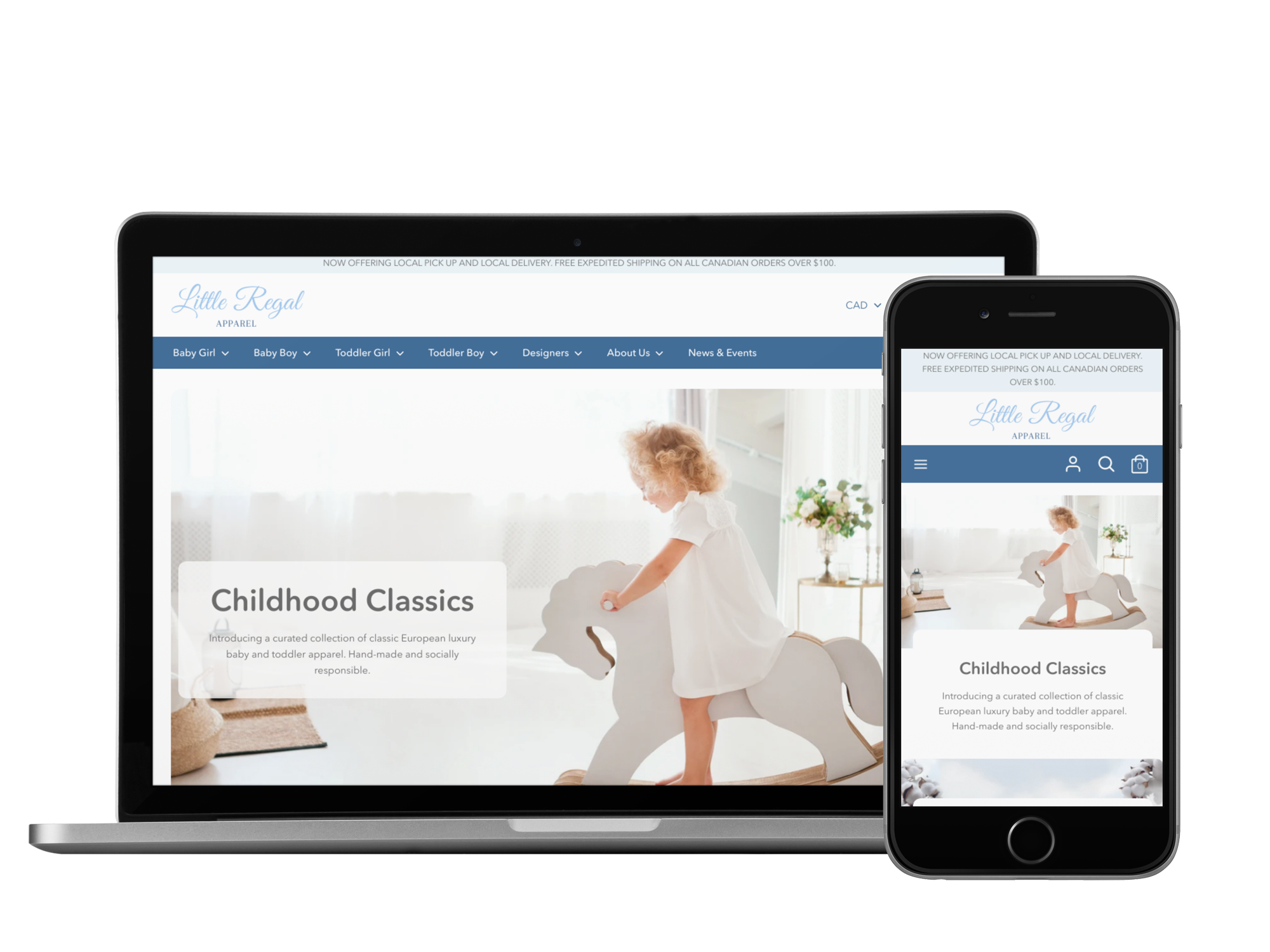 Full Shopify Store Build screenshot