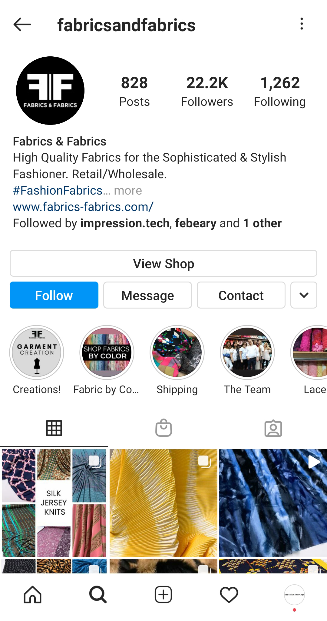 Social Media Marketing for Fabrics & Fabrics: Elevating Fashion Fabric Retail and Wholesale