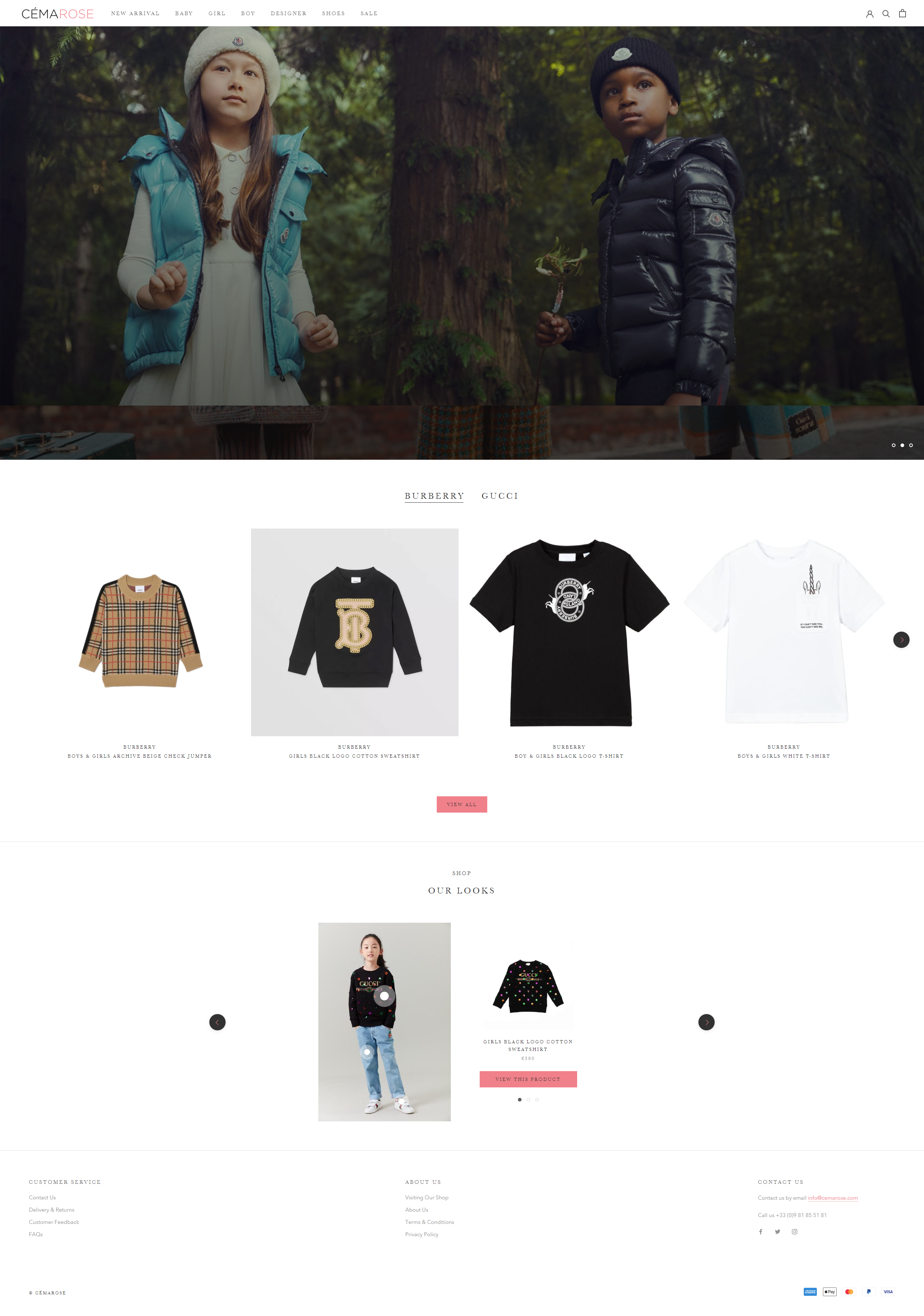 Cemarose - Children's Fashion Store screenshot