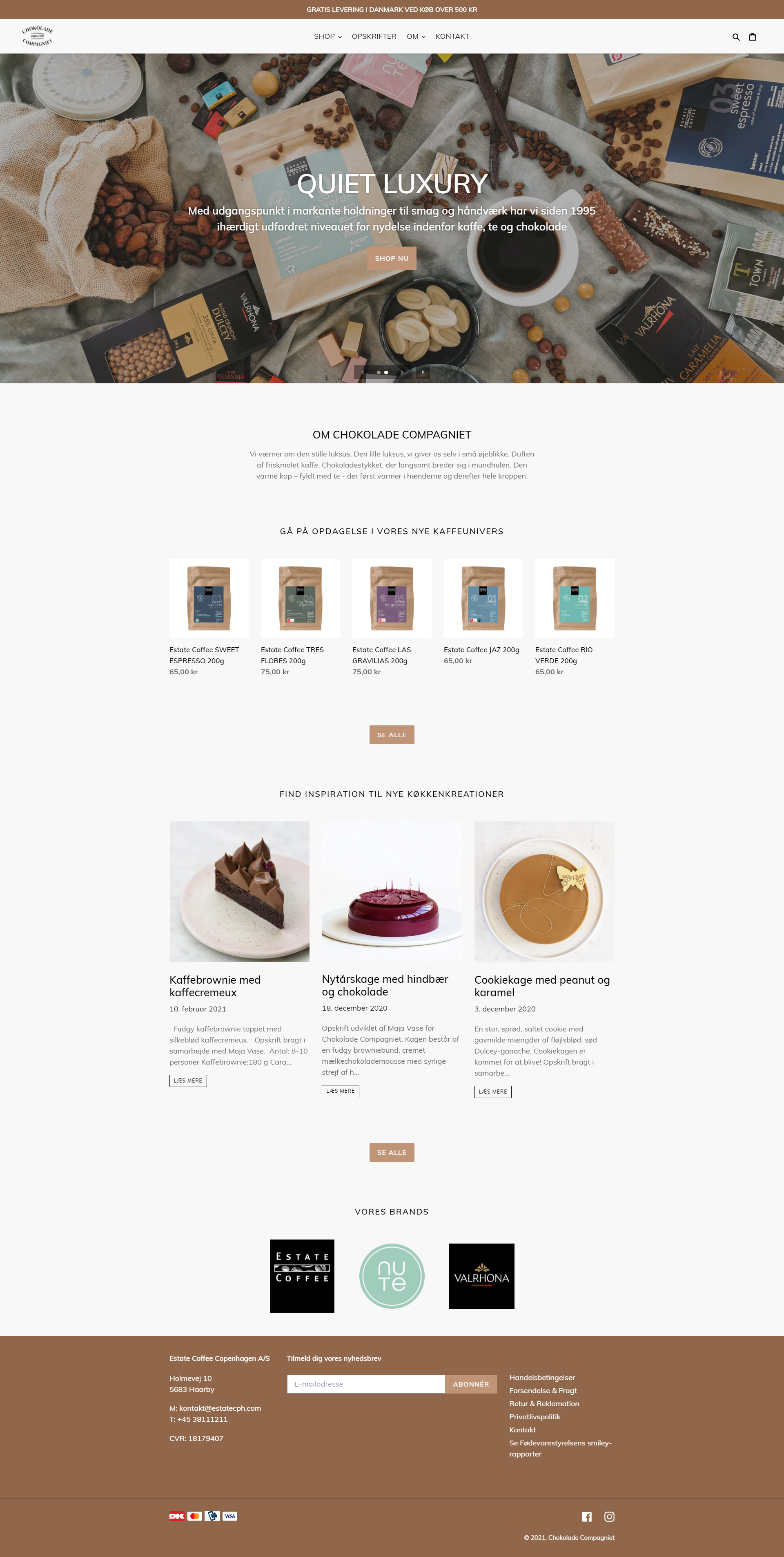 Full webshop screenshot