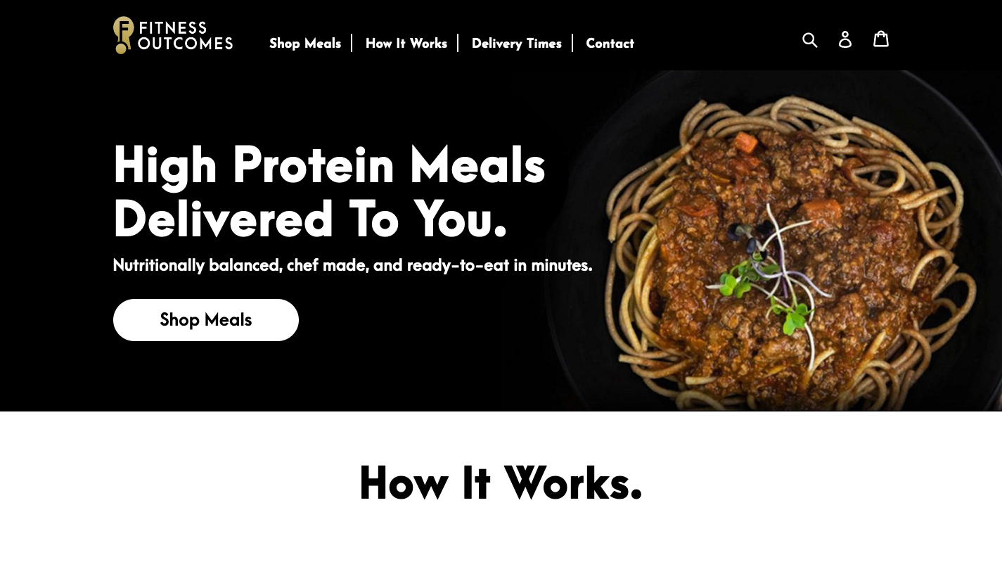 Fitness Outcomes screenshot