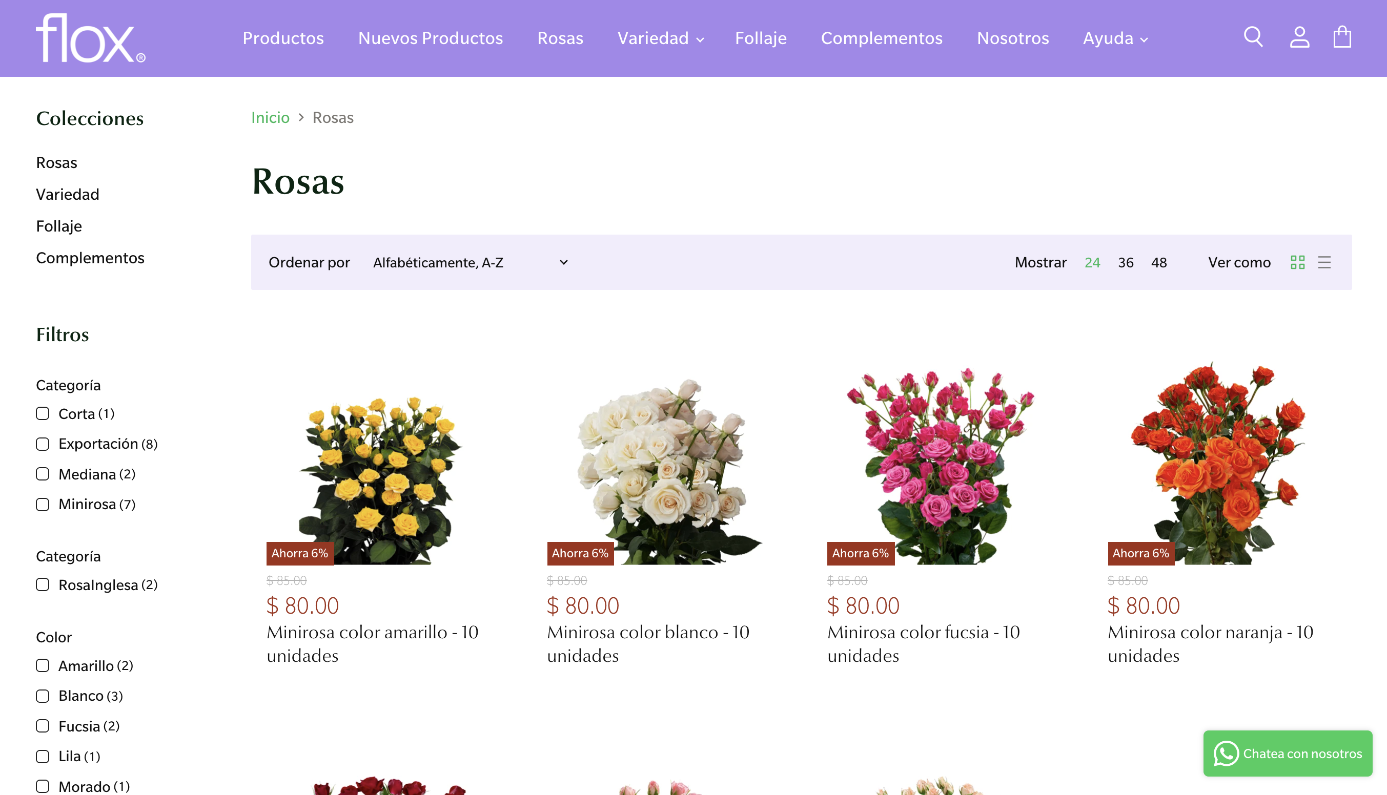 Flores Flox screenshot