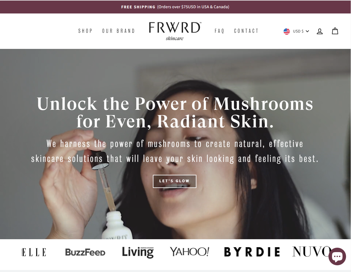 Professional Skincare Site Build on Shopify