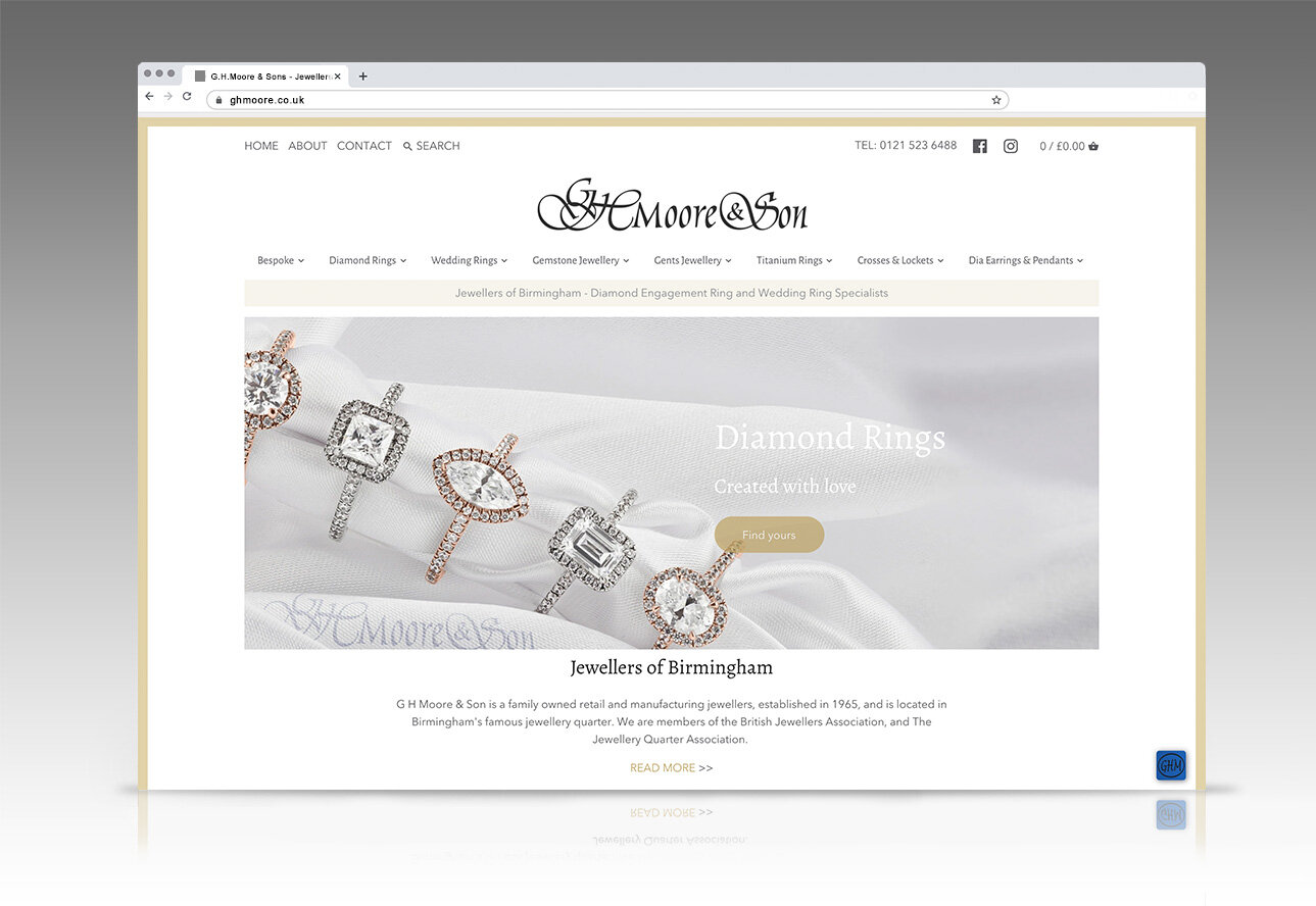 G.H.Moore & Son  screenshot