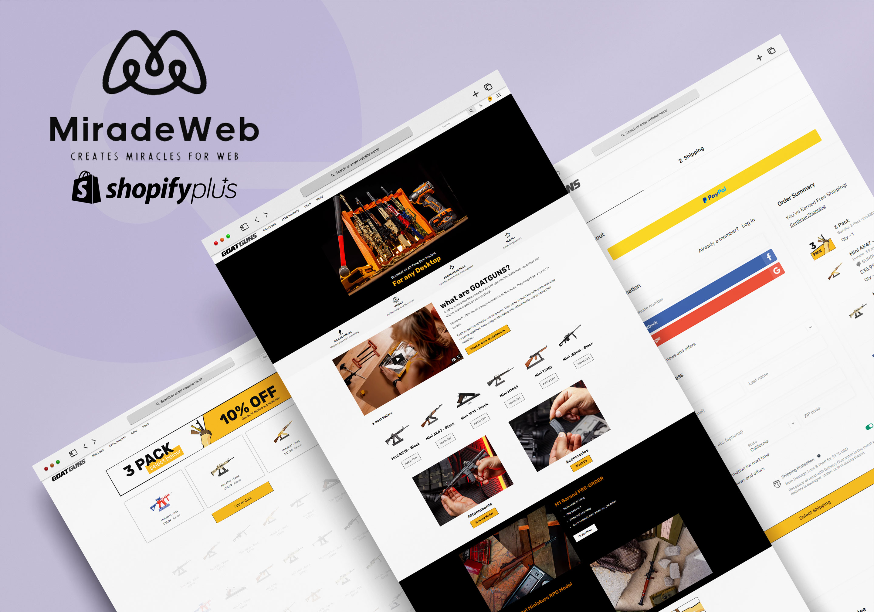Comprehensive Shopify Customization and Development for GoatGuns