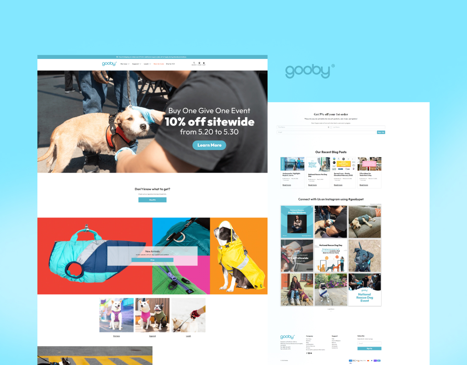 Custom Shopify Store Build & Unique Commerce Experience for Gooby