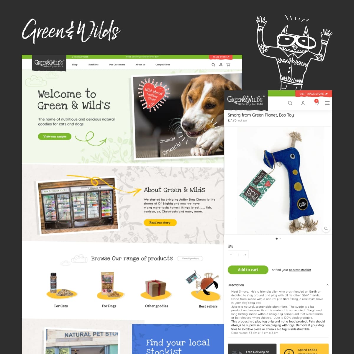 Comprehensive Re-Platforming and Redesign for Green and Wilds