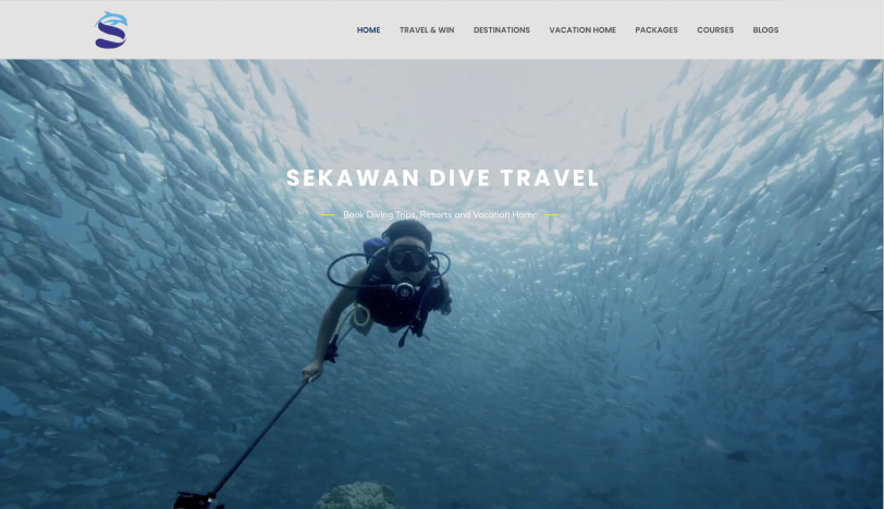 Travel Book and Pay E-Commerce Store screenshot