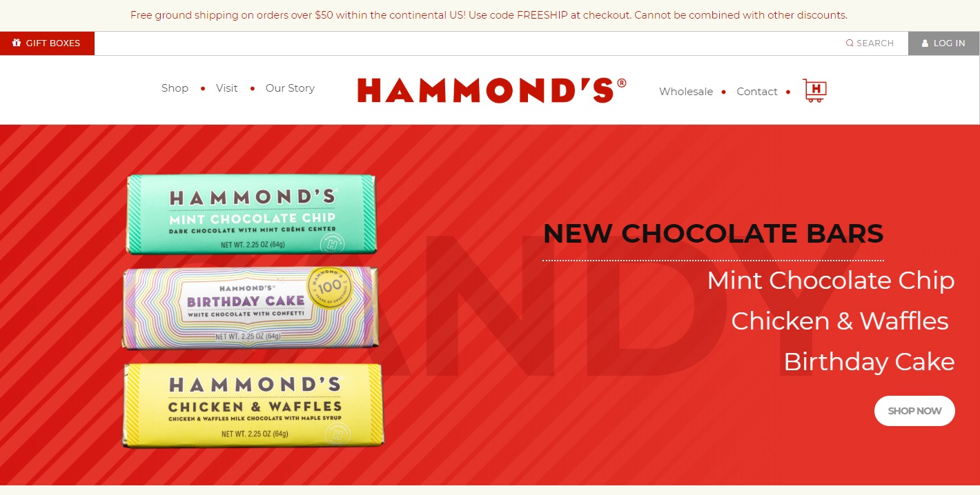 Hammonds Candies: A World Famous Candy Brand