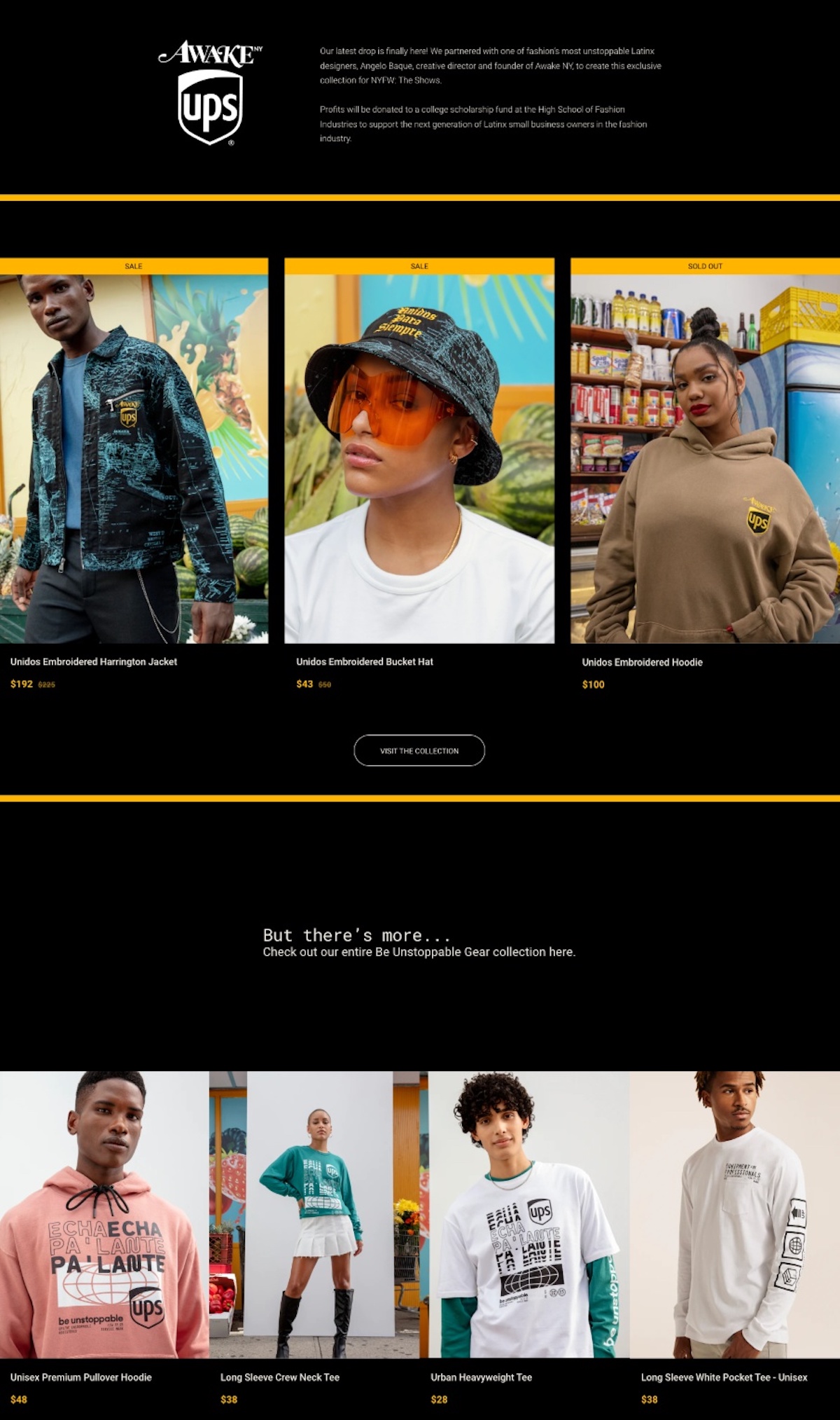 UPS x NYFW screenshot