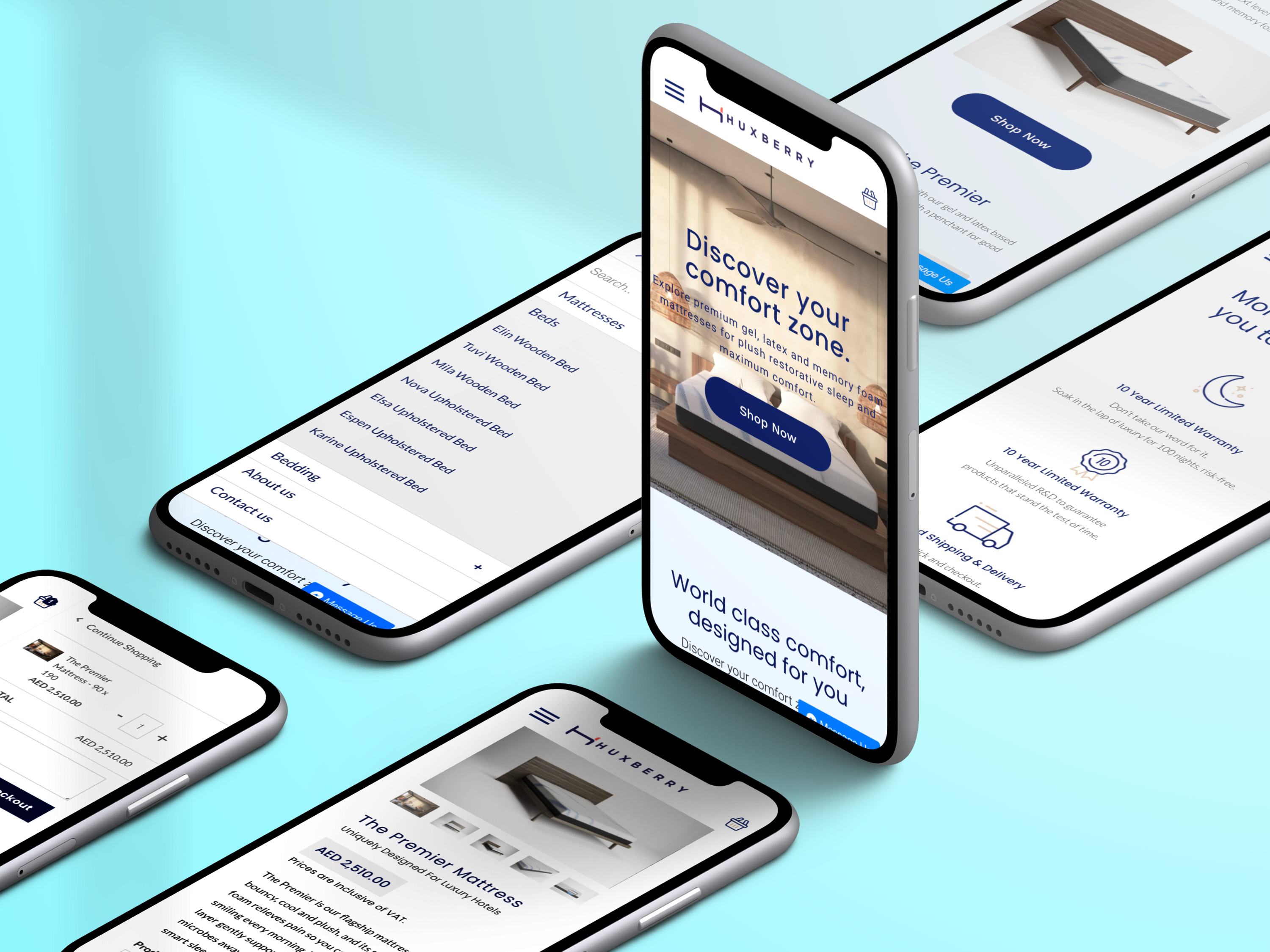 Custom Shopify Development and Digital Marketing Strategy for Huxberry