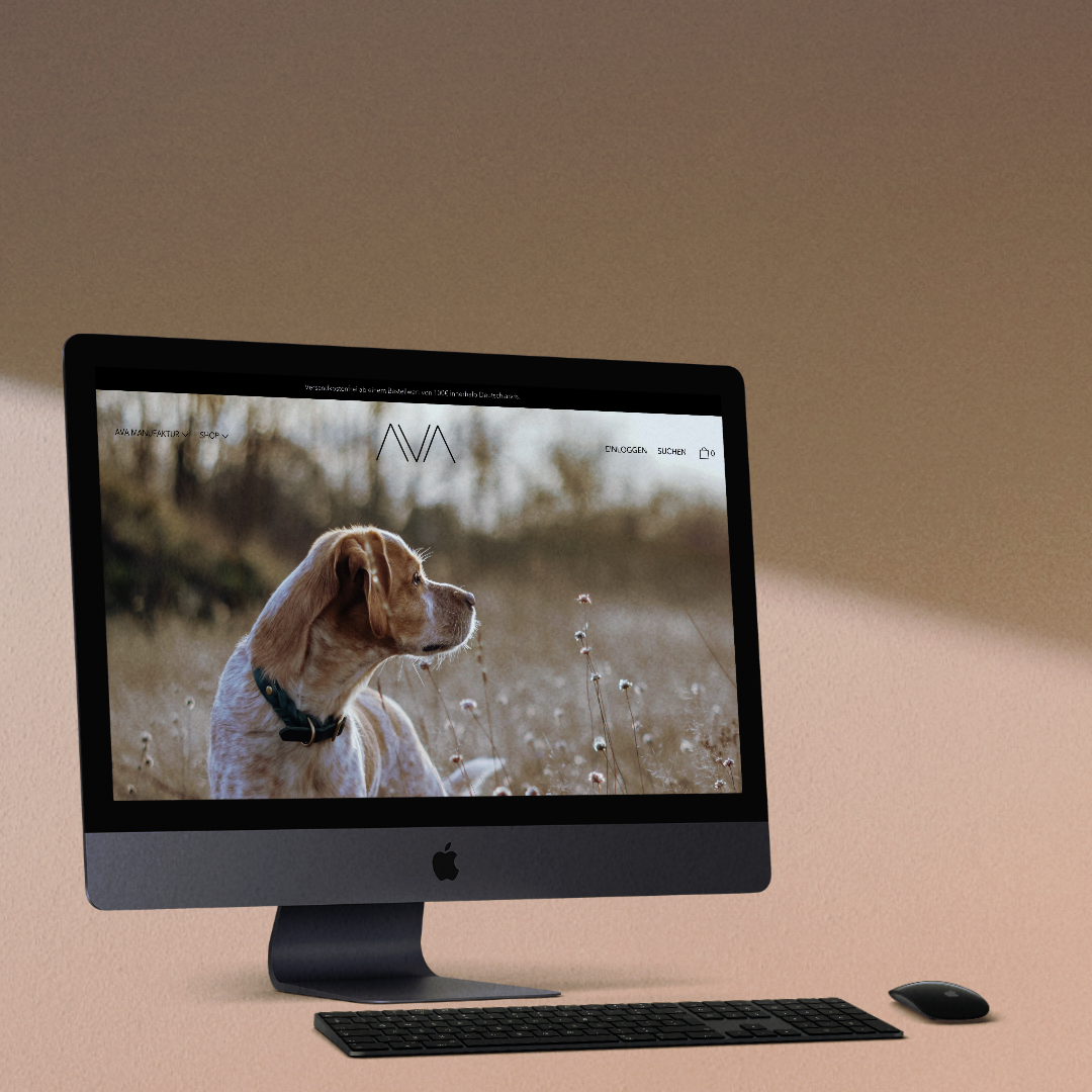 Custom Shopify Store Development for Ava Manufaktur: Sustainable Dog Accessories