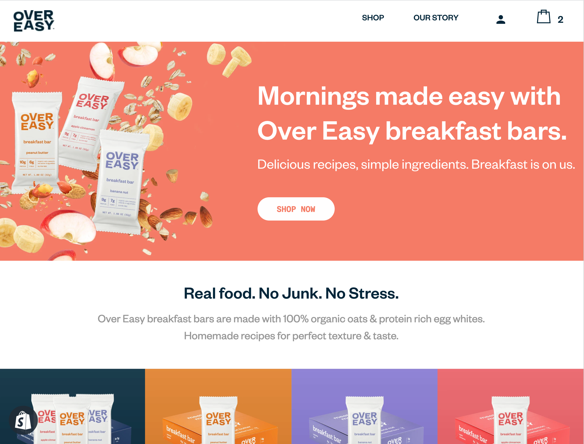 Over Easy Foods screenshot