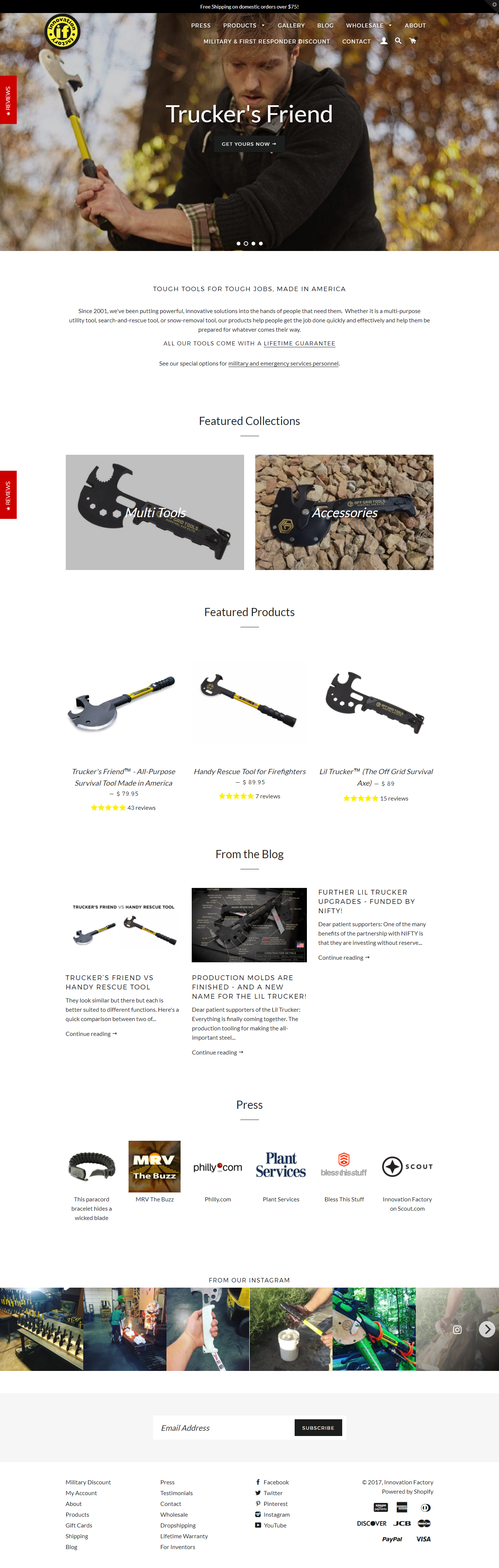 Innovation Factory screenshot