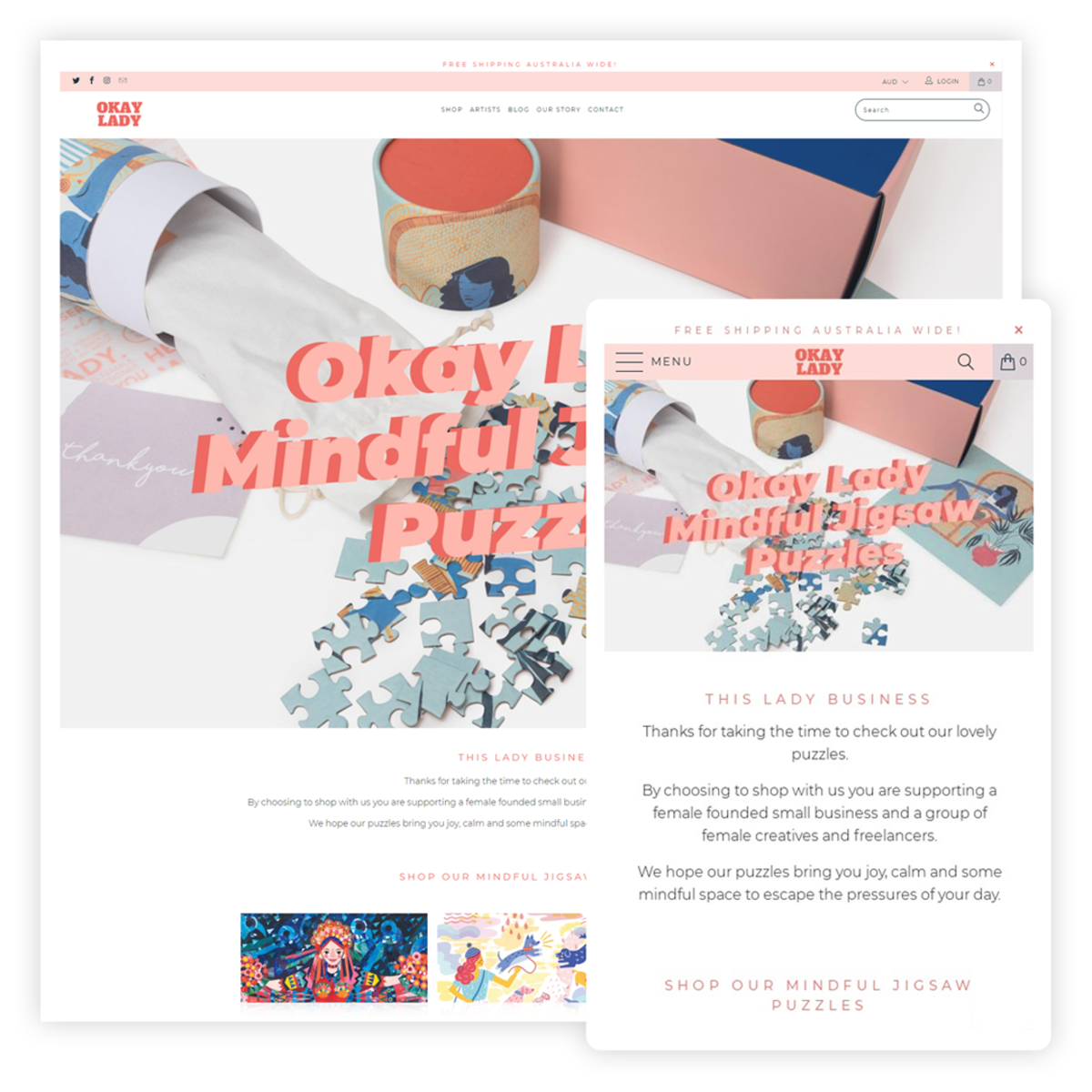 Okay Lady screenshot