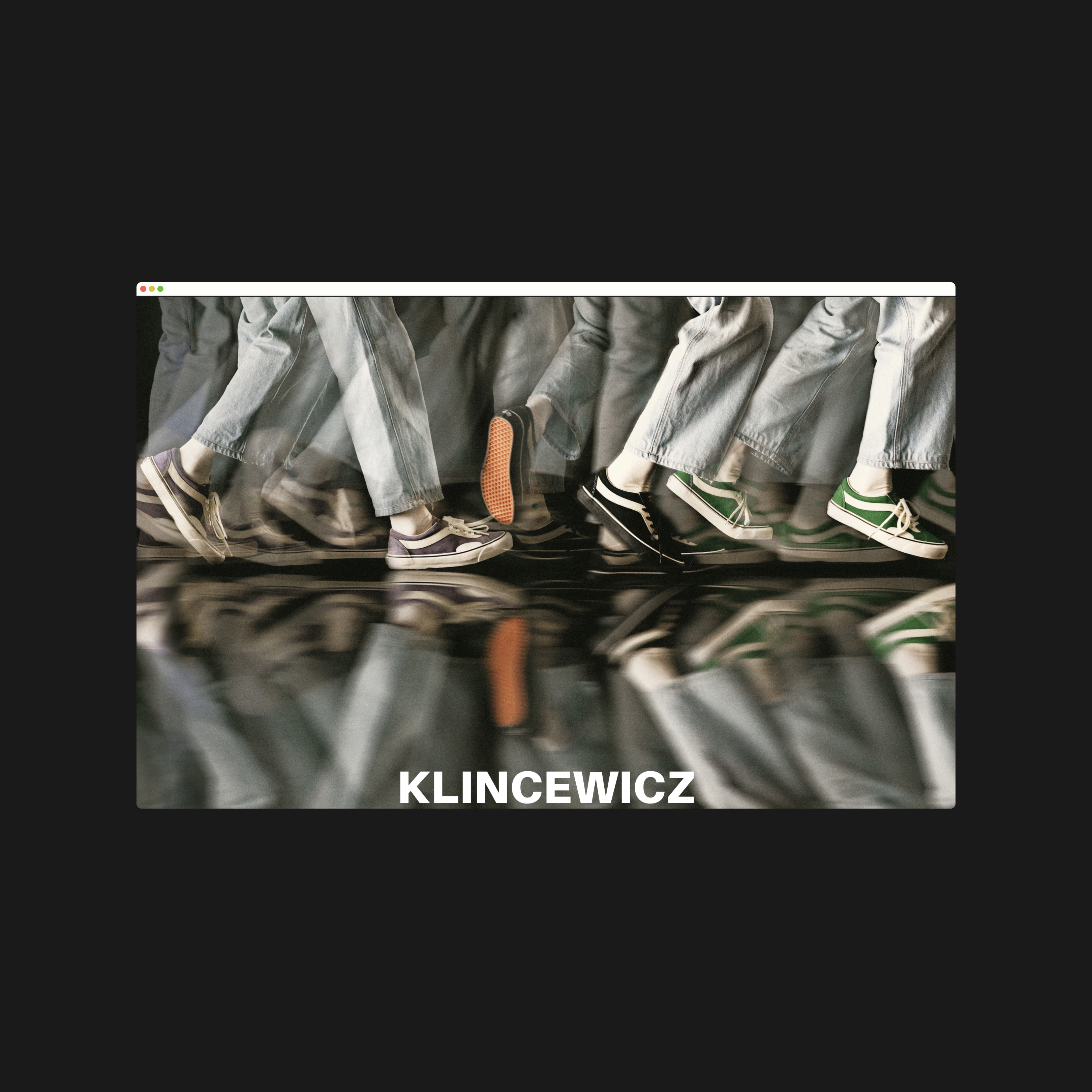 Julian Klincewicz X Vans Vault: Shopify Microsite and Gallery Exhibition