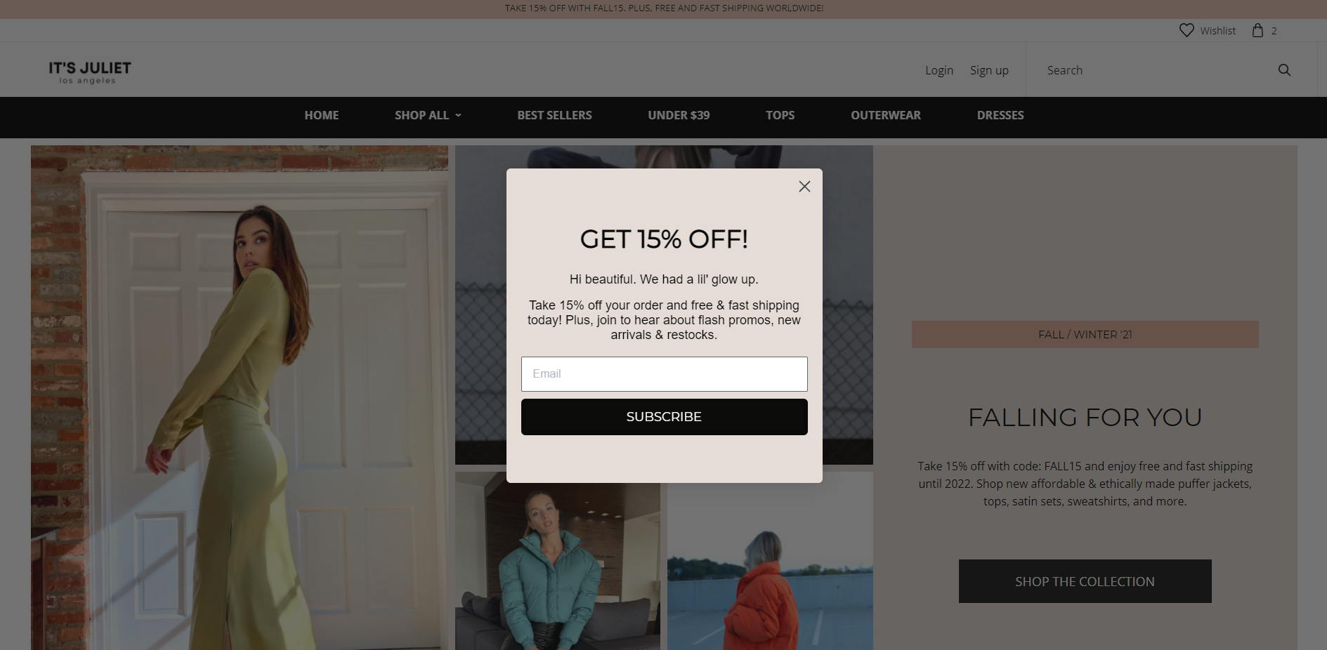 Theme Customization for ItsJuliet.com