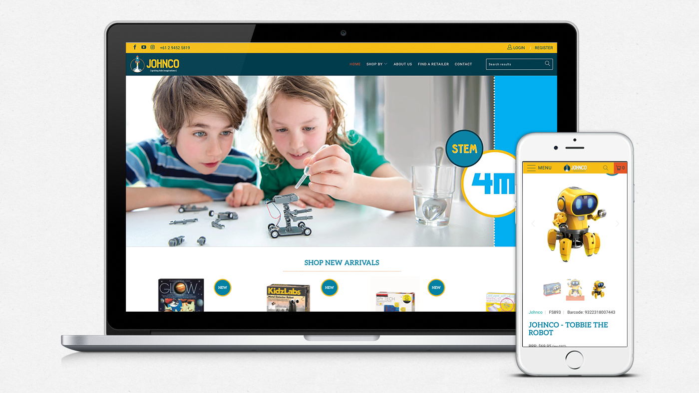 Comprehensive Ecommerce Strategy and Development for Johnco and Good2play