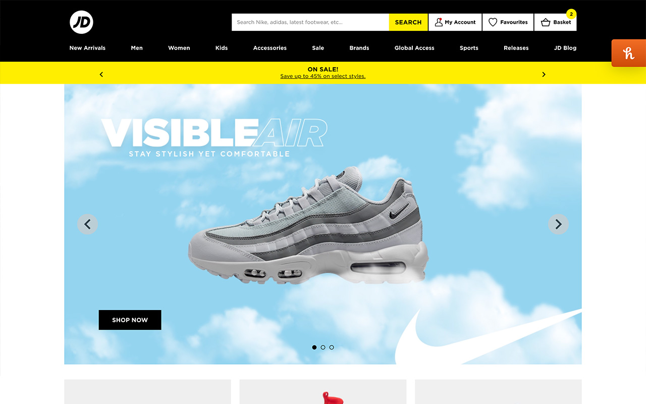 JD Sports Canada: Digital Marketing Agency of Record