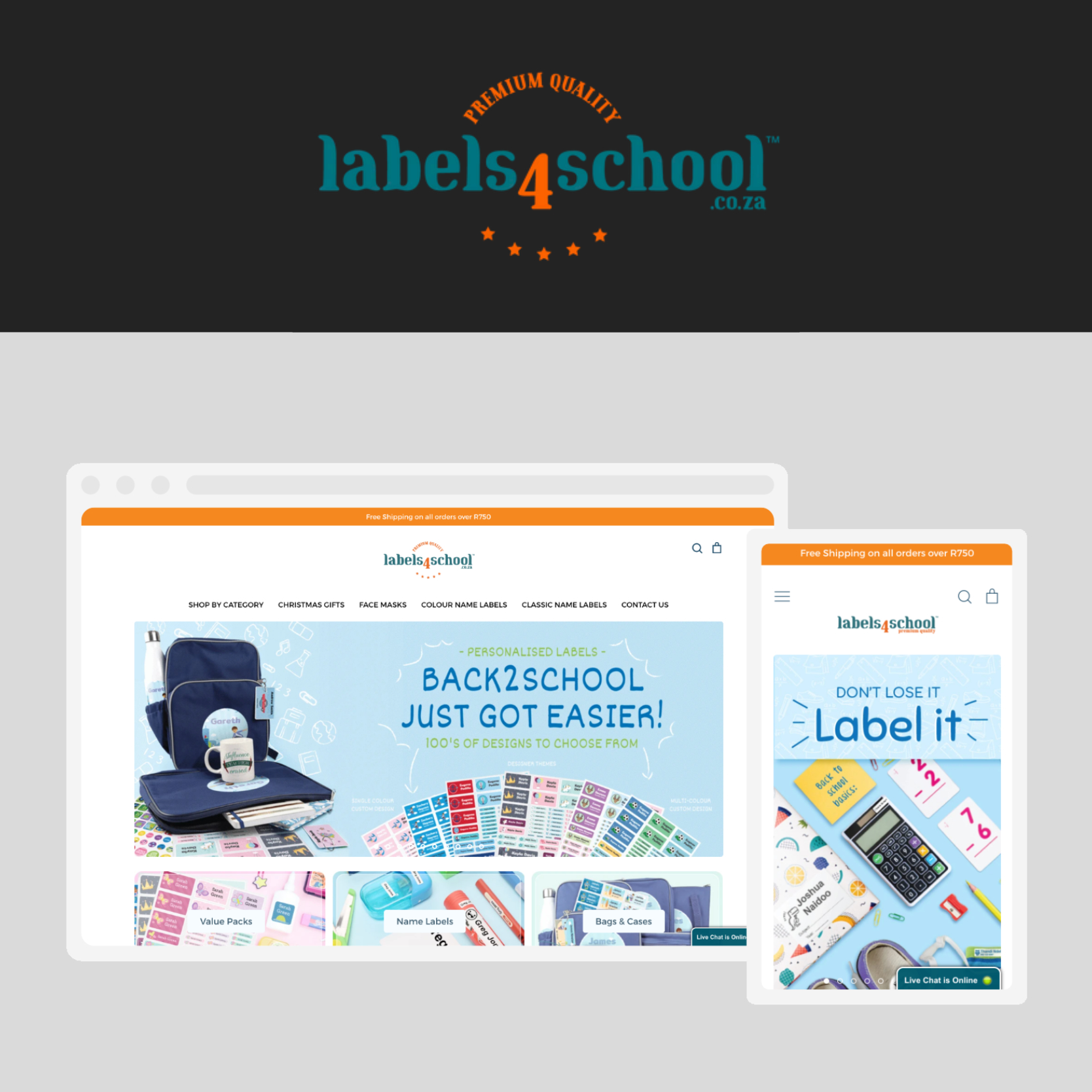 Labels4School screenshot