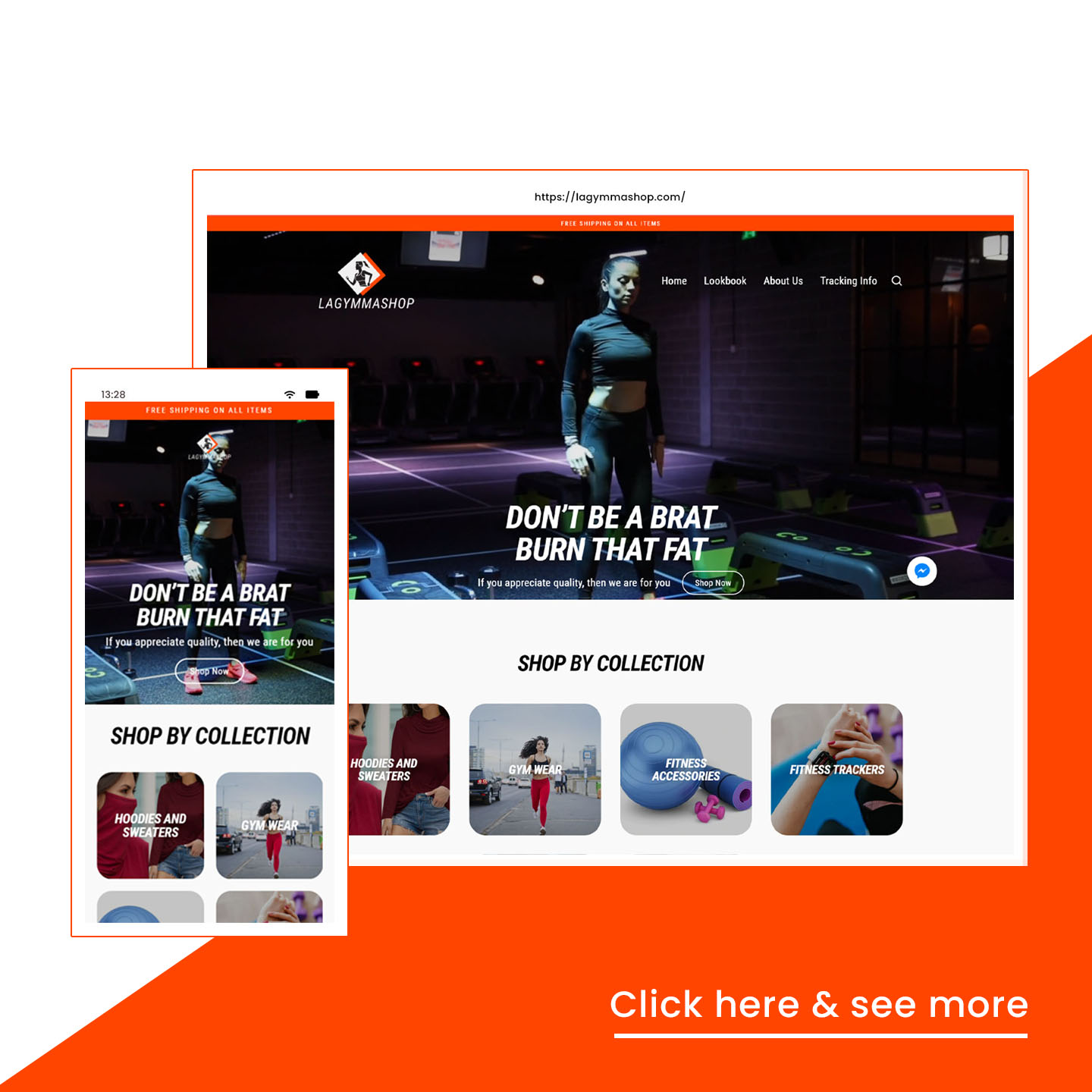 Complete Store Development for Lagymma Shop: From Branding to UX Design