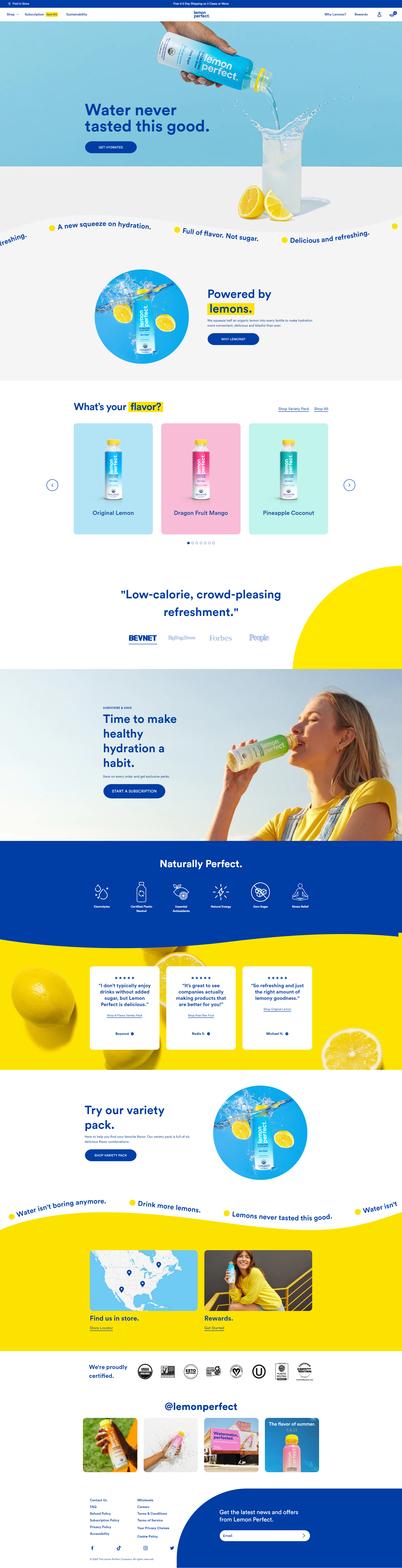 LemonPerfect screenshot