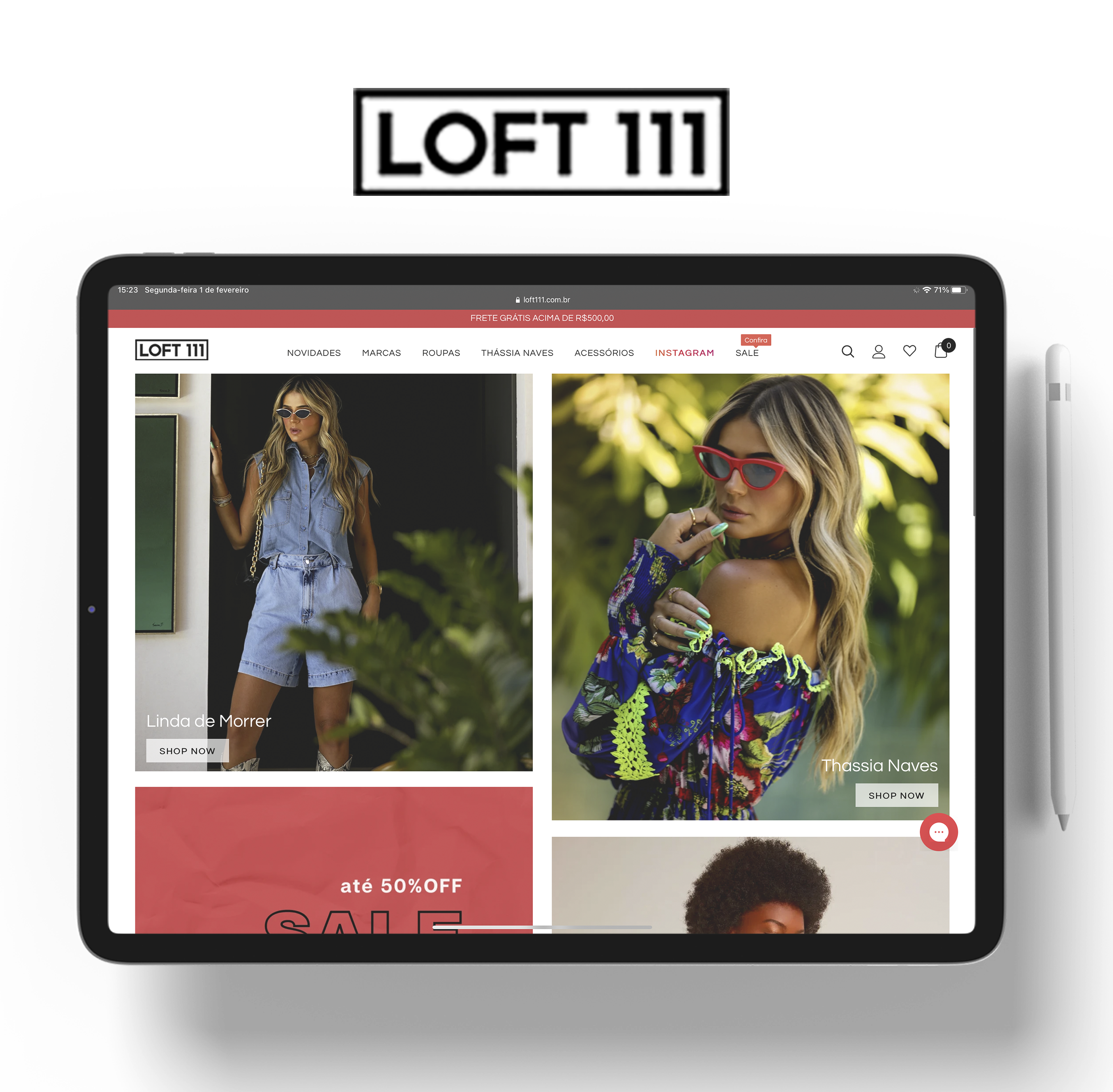 Innovative Design and Development of LOFT111 E-commerce