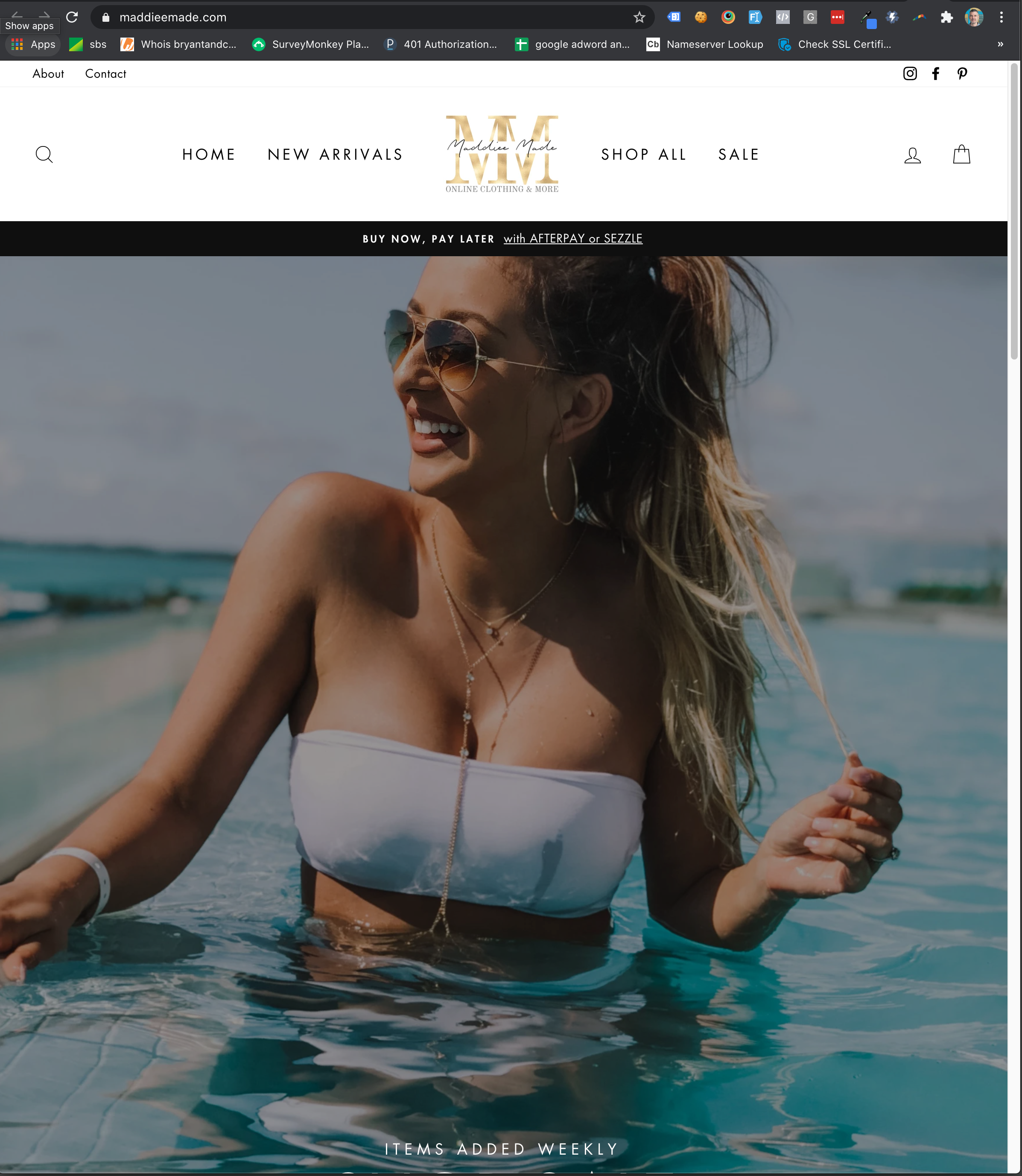 Comprehensive Branding and Site Build for Maddie Made