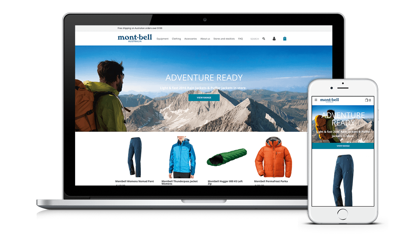 Ecommerce Site Strategy, Design, Development plus Online Marketing screenshot