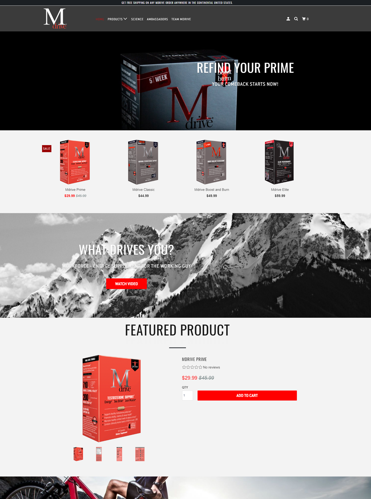 Customized Pre Built Theme screenshot