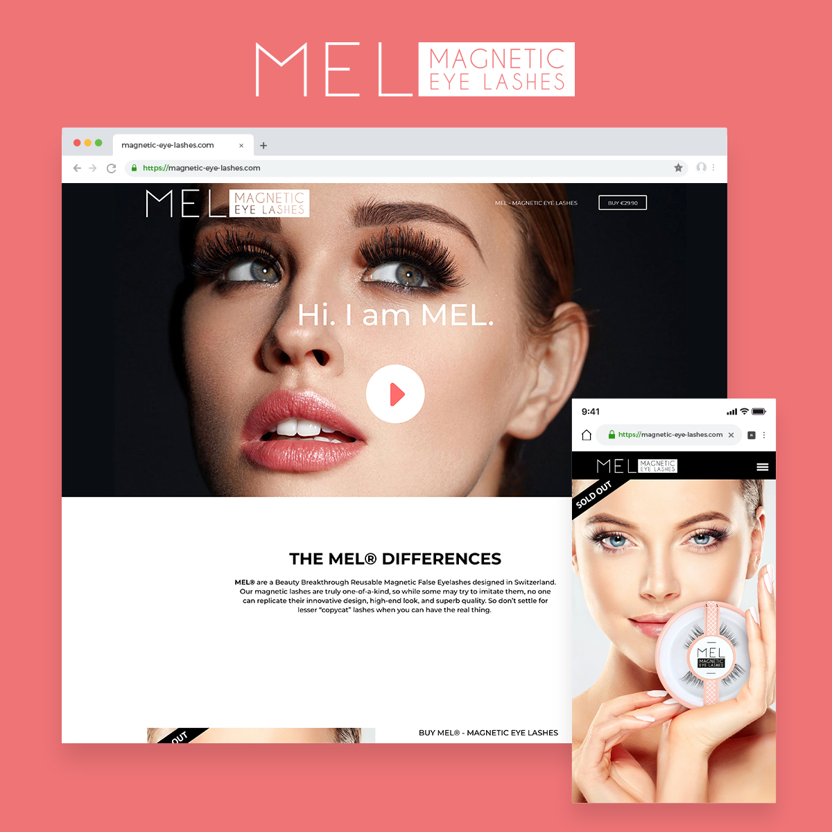 MEL: Store setup, marketing strategy & brand identity screenshot