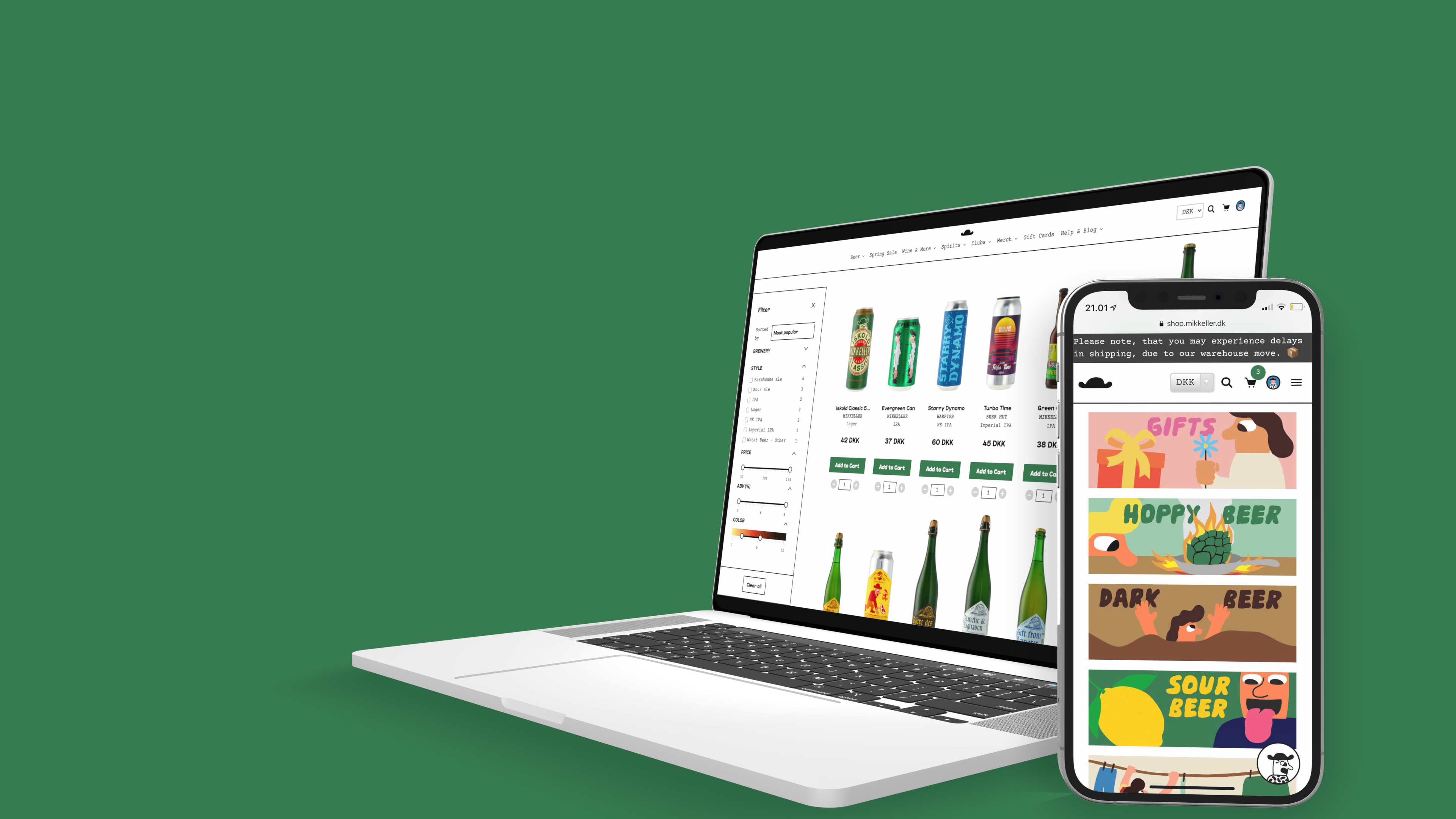 Data driven e-commerce experimentation for Mikkeller screenshot