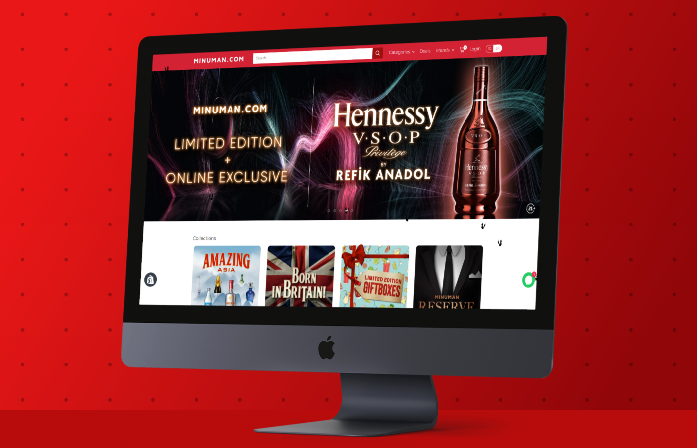 Moving Largest Selection Of Wines And Spirits Online. screenshot