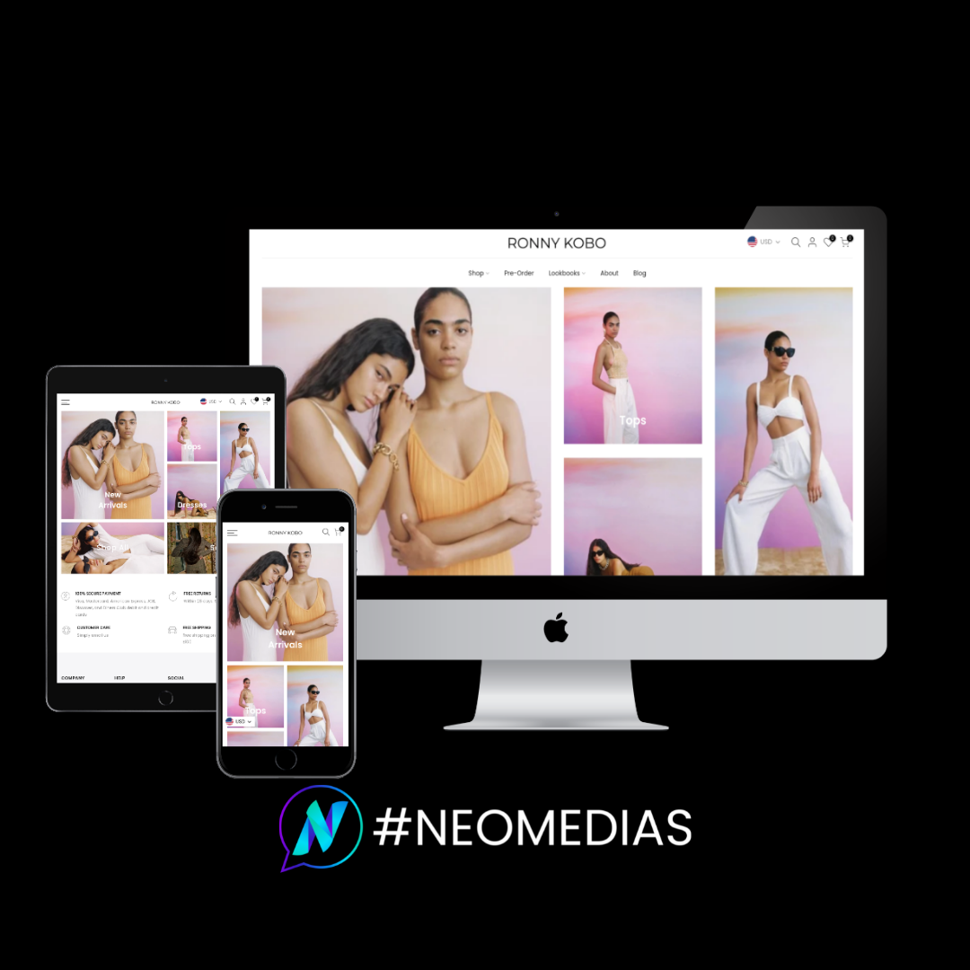 Custom Development and ERP Integration for Ronny Kobo E-commerce