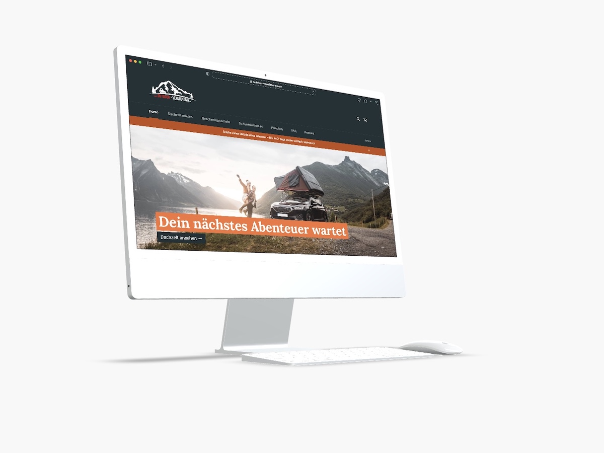 Onlineshop Entwicklung screenshot