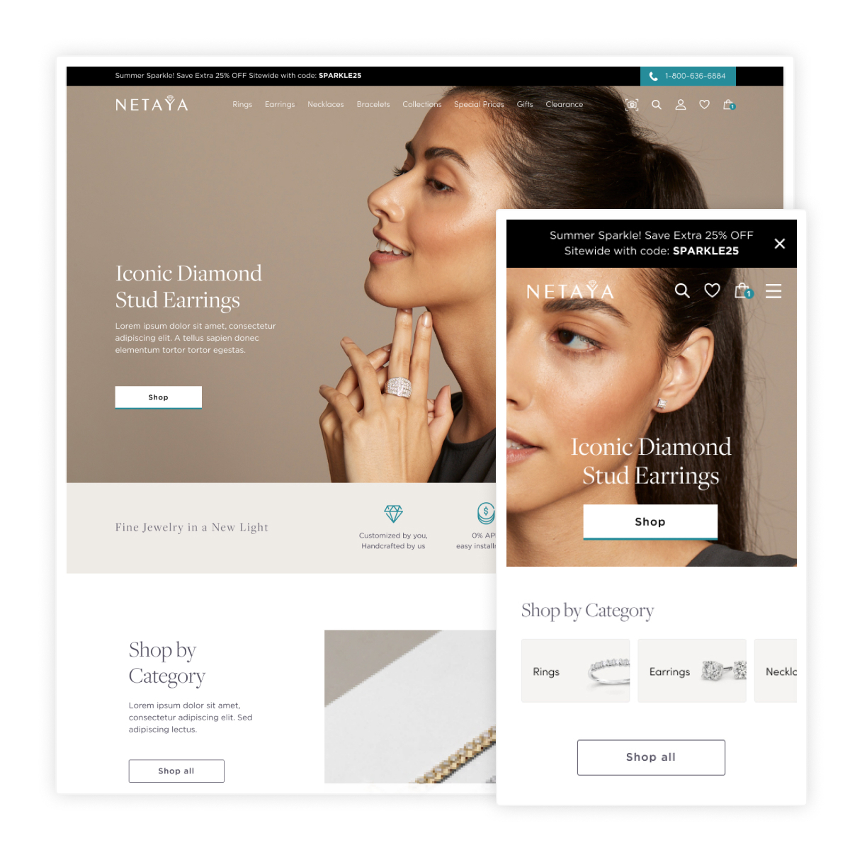 Netaya - Shopify Plus Design & Migration screenshot