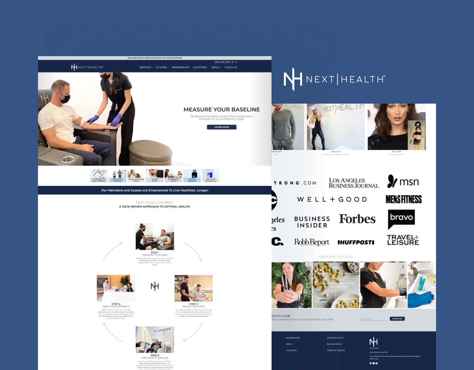 Custom Shopify Theme Development & SEO for Next Health