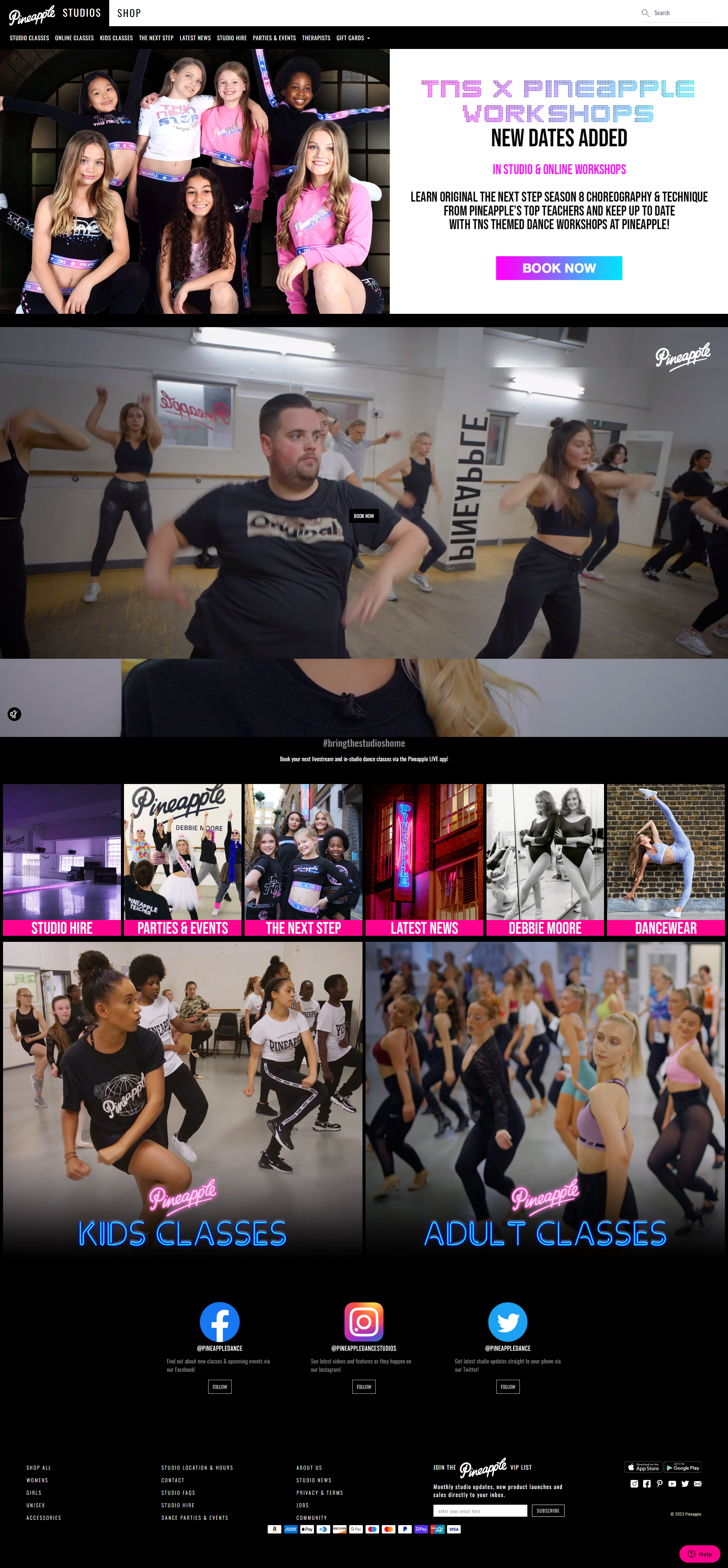 Pineapple Dance Studios screenshot