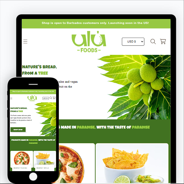 Vegan food brand store design and setup