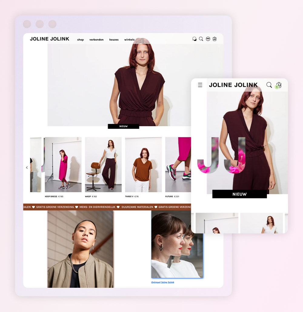 Migration and Custom Storefront Development for Joline Jolink