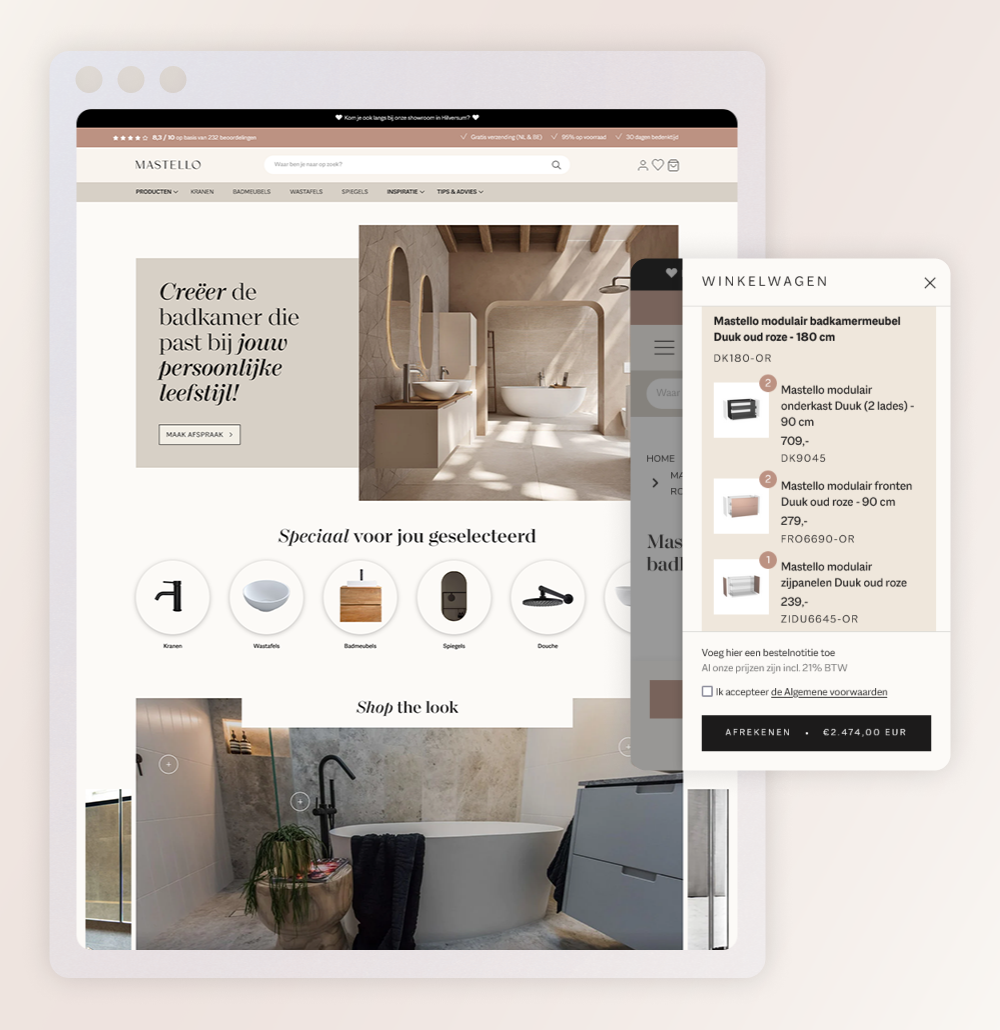 Mastello: Custom Storefront Development & Migration from Magento 2