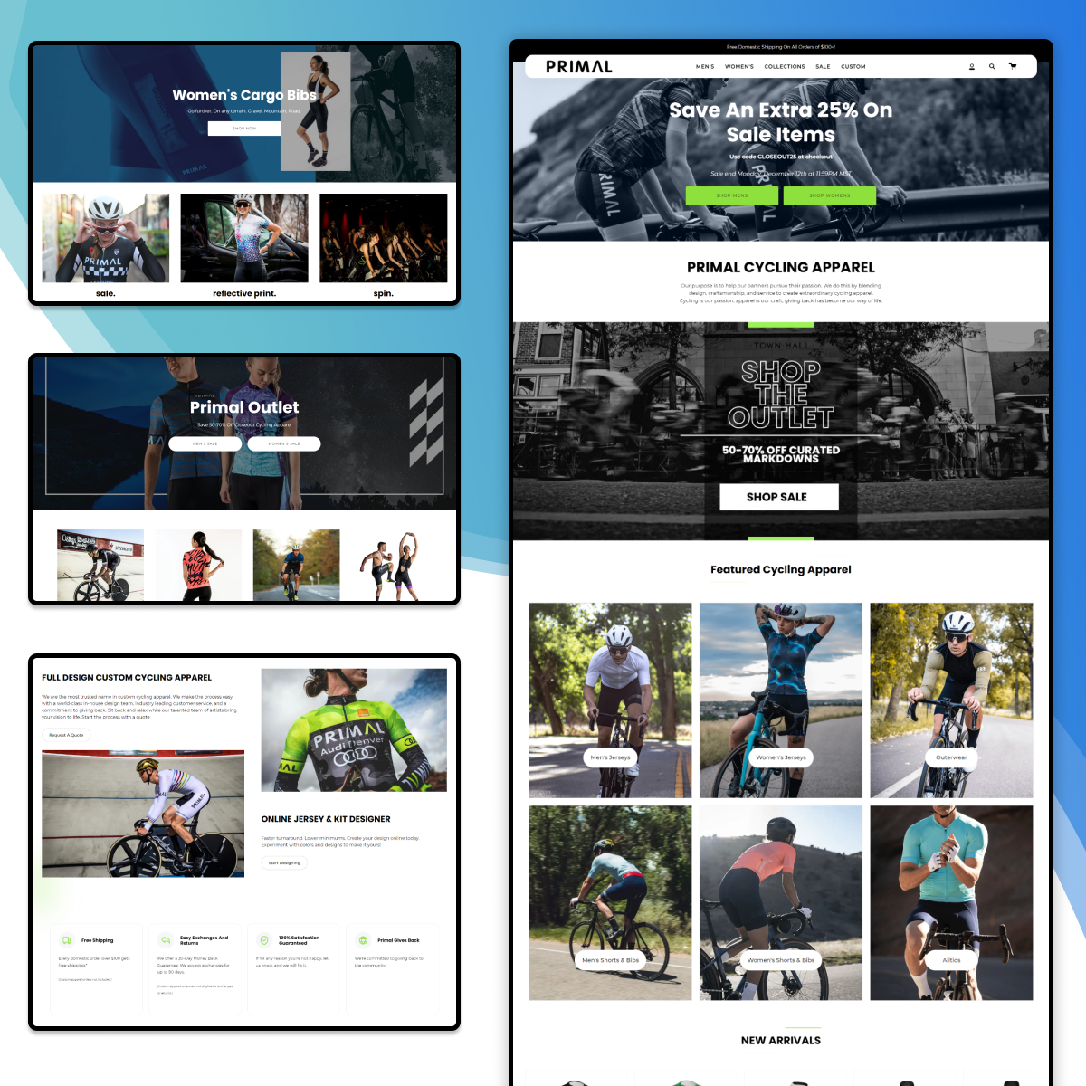 Custom Shopify Plus Design & Development for Primalwear