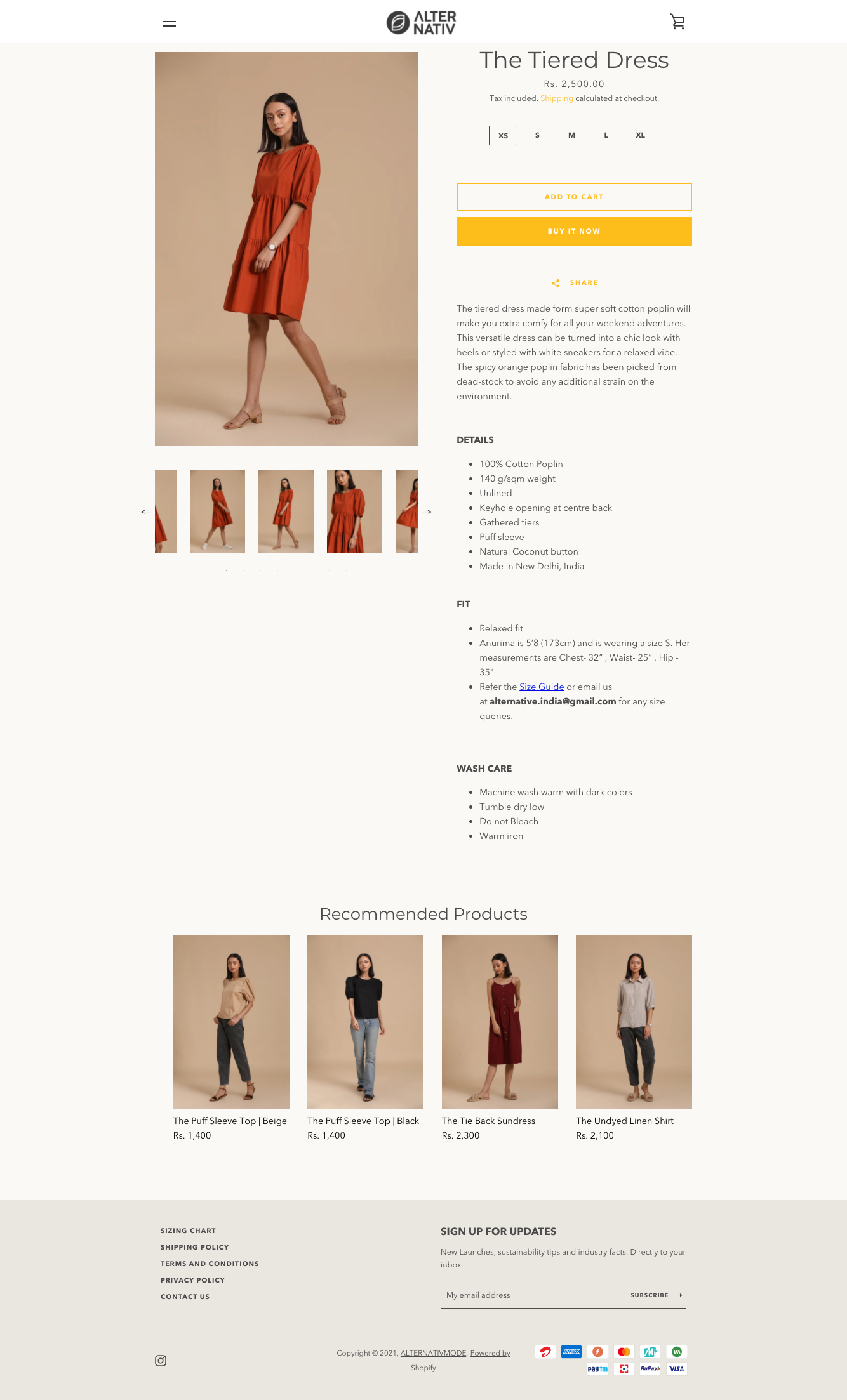Product Page Design and Development with Zoom Effect