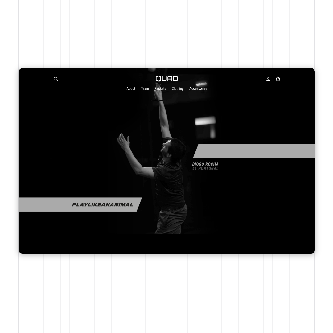 Quad: E-Commerce Solution & Distinctive Branding Creation