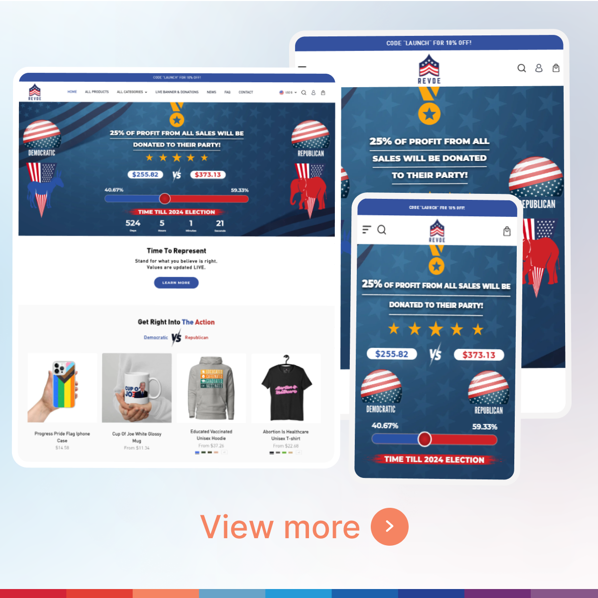 Store development  screenshot