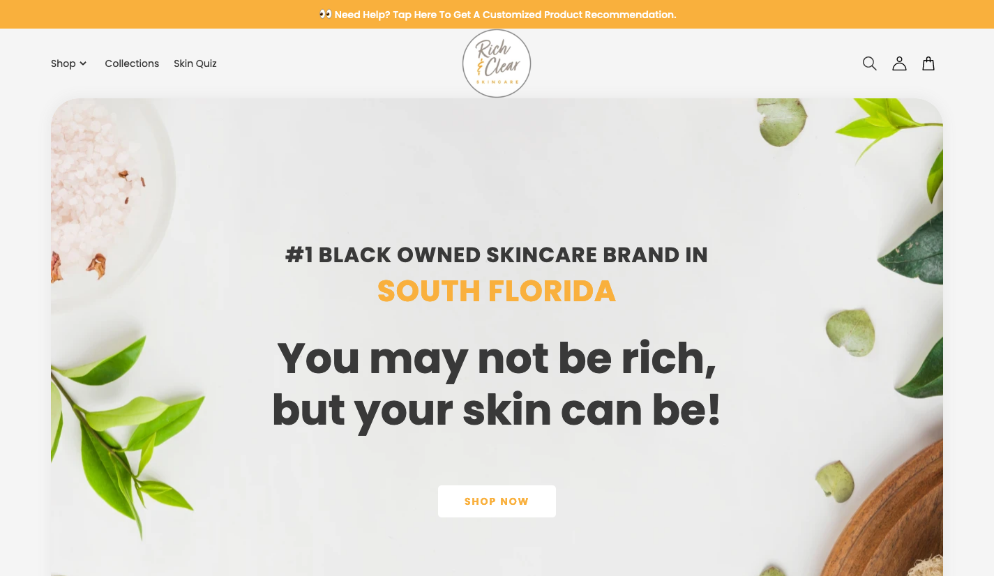 Rich Clear Skincare screenshot