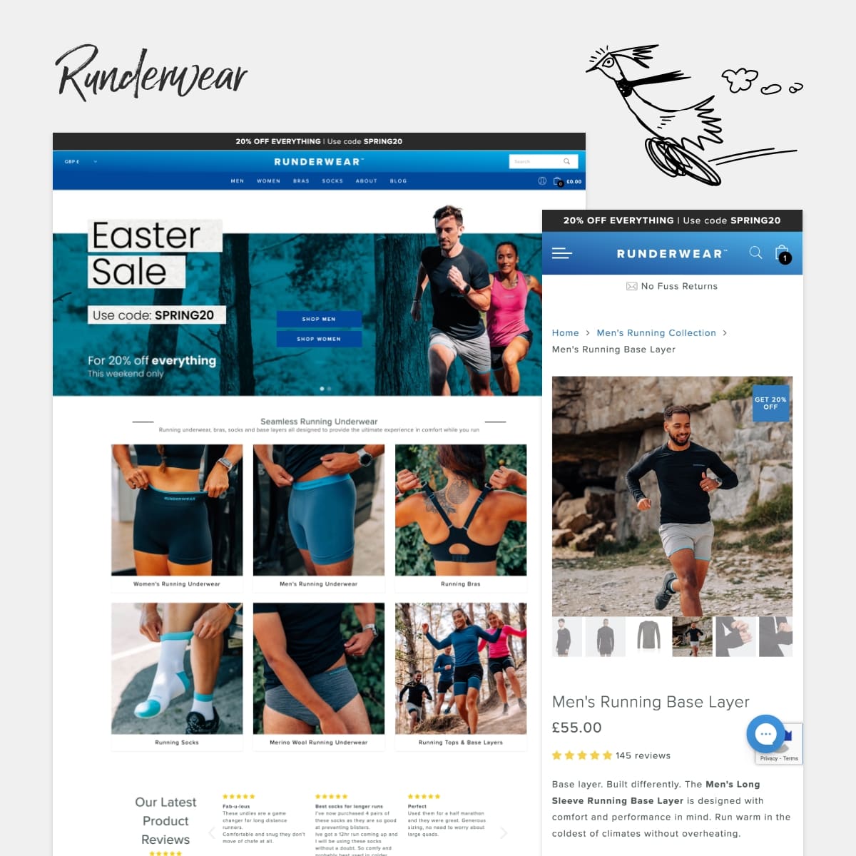 Comprehensive Support and Optimizations for Runderwear