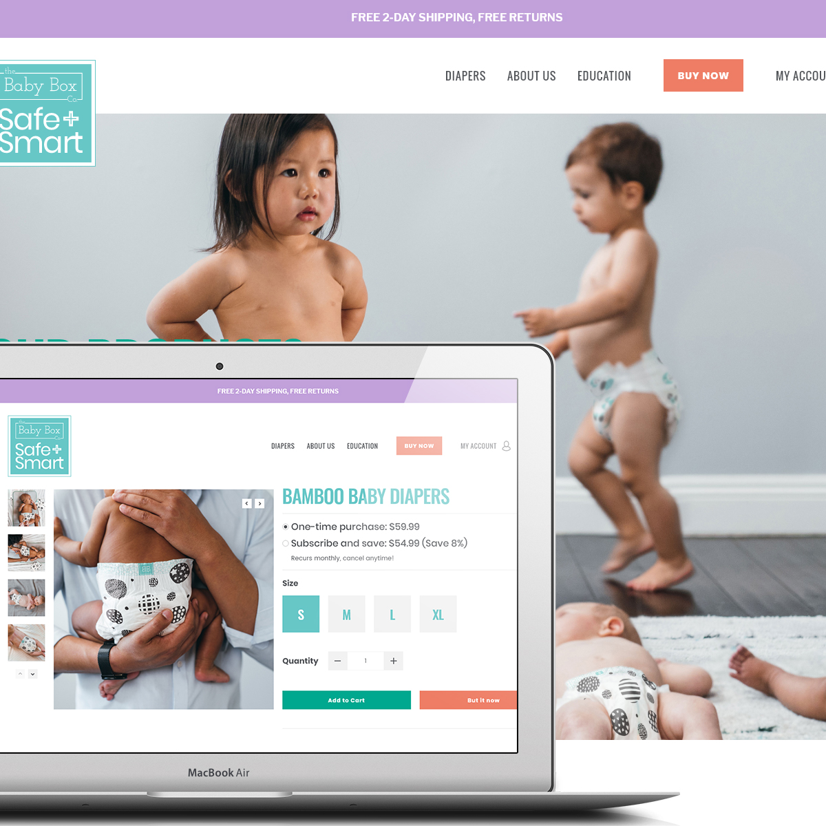 Comprehensive Custom Website Design & Development for Safe And Smart